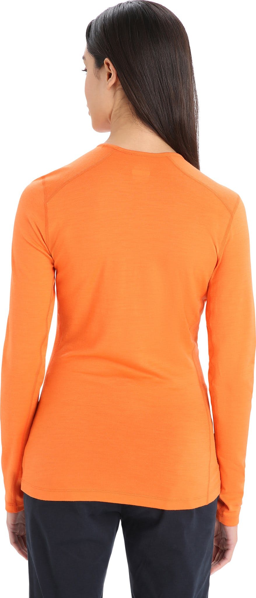 Product gallery image number 3 for product 200 Oasis Ski Stripes Merino Long Sleeve Crewe Thermal Top - Women's