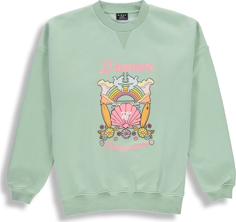 Product image for D'amour et d'eau fraîche Crewneck Sweat - Girls