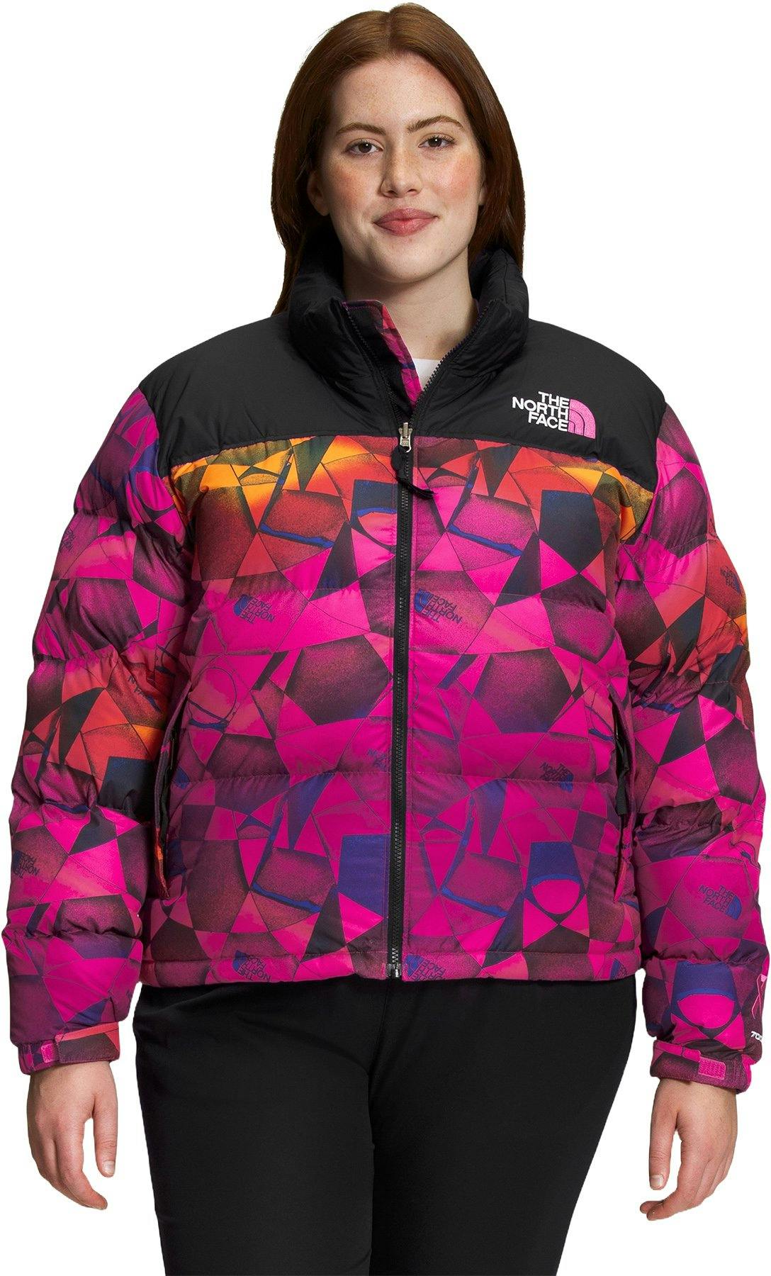 Product gallery image number 1 for product 1996 Retro Nuptse Plus Size Printed Jacket - Women’s