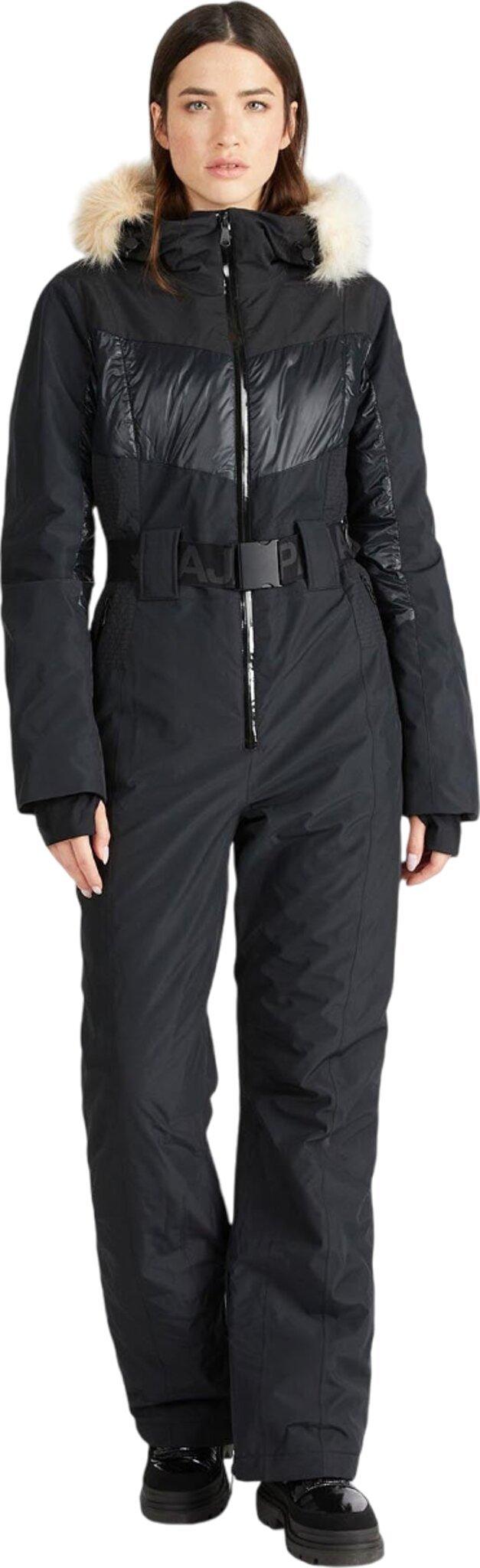 Product image for Pearl Belted Mix-Media Ski Jumpsuit - Women's