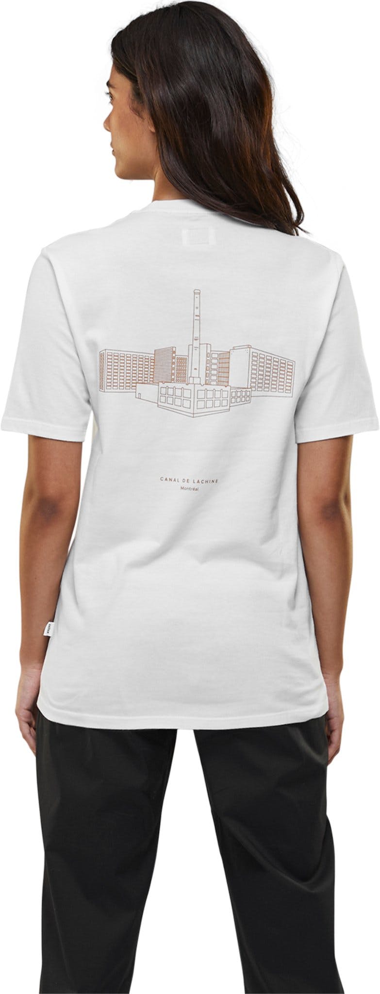 Product gallery image number 2 for product Canal de Lachine Organic T-Shirt - Unisex