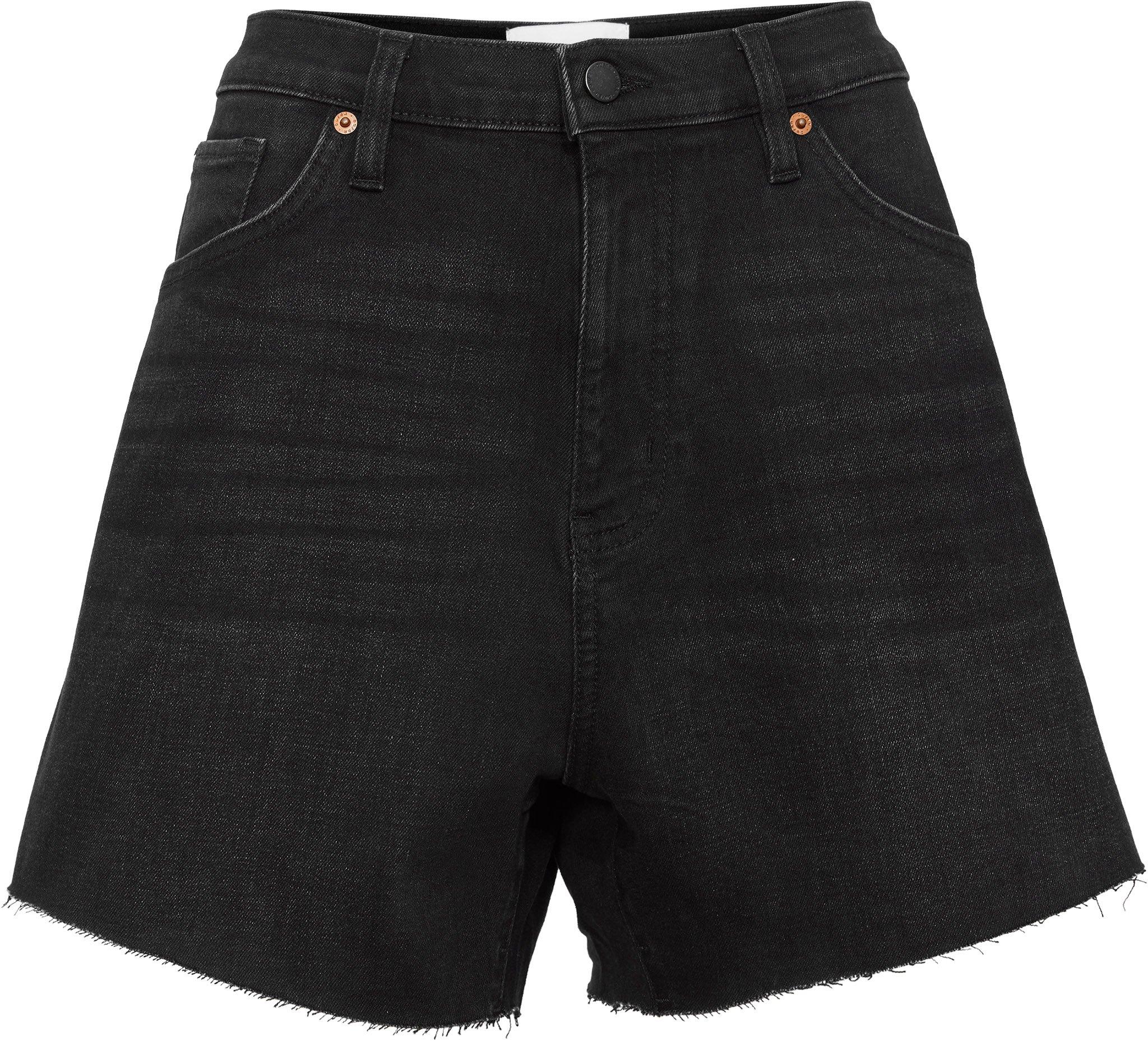 Product image for Midweight Performance Denim High Rise A Line Shorts - Women's