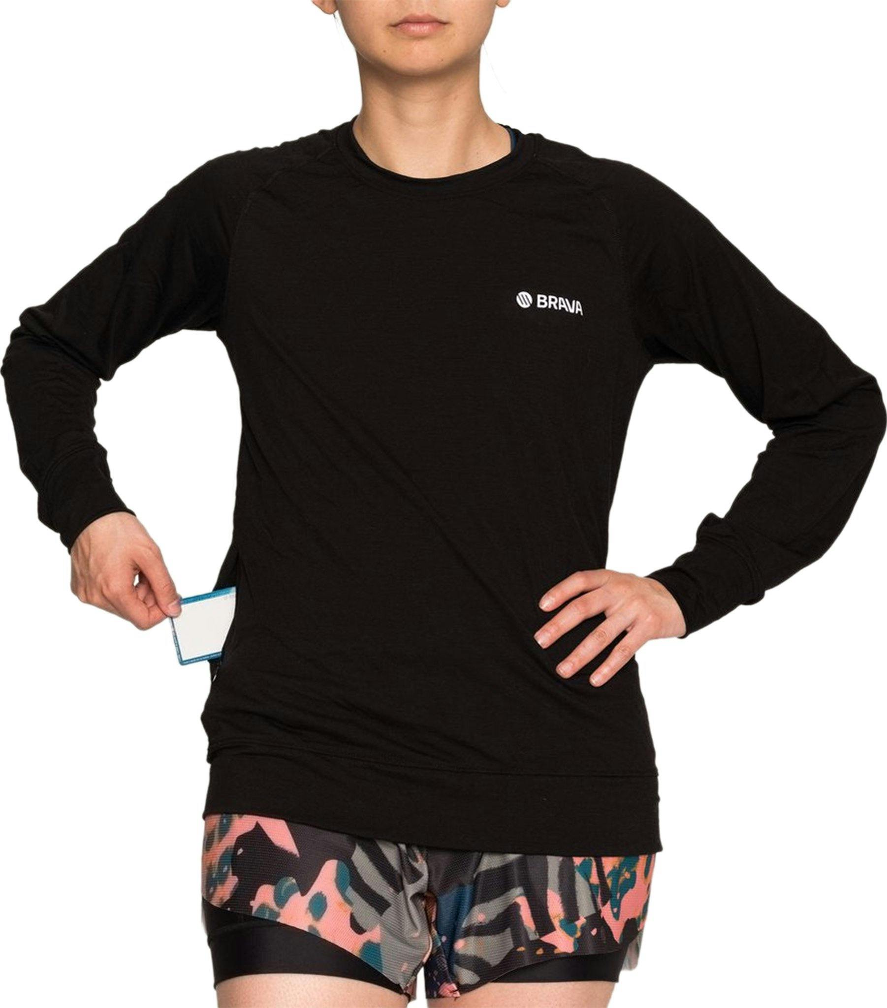 Product gallery image number 3 for product Merino Long Sleeve Trail Jersey - Women's