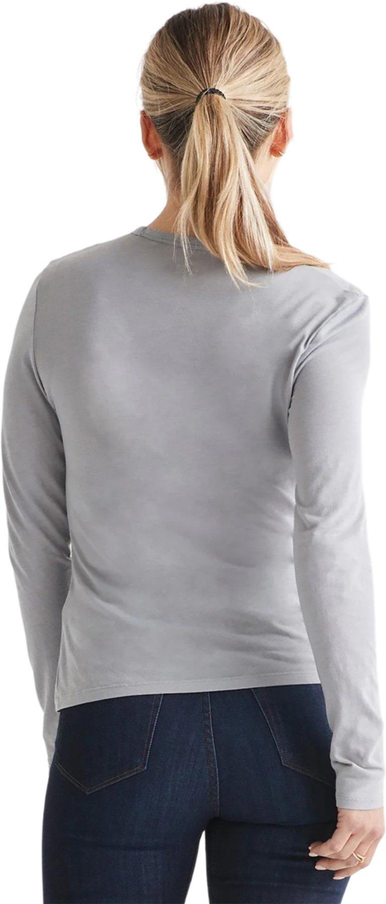 Product gallery image number 4 for product Durasoft Slim Fit Long Sleeve T-Shirt - Women's