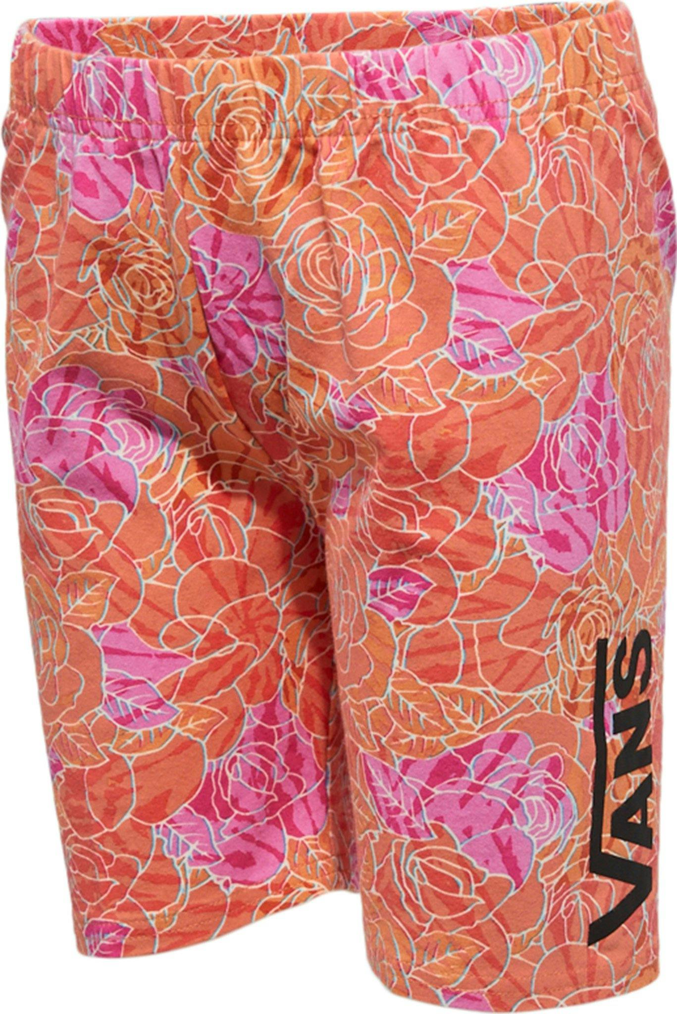 Product gallery image number 3 for product Rose Camo Print Legging Shorts - Girls