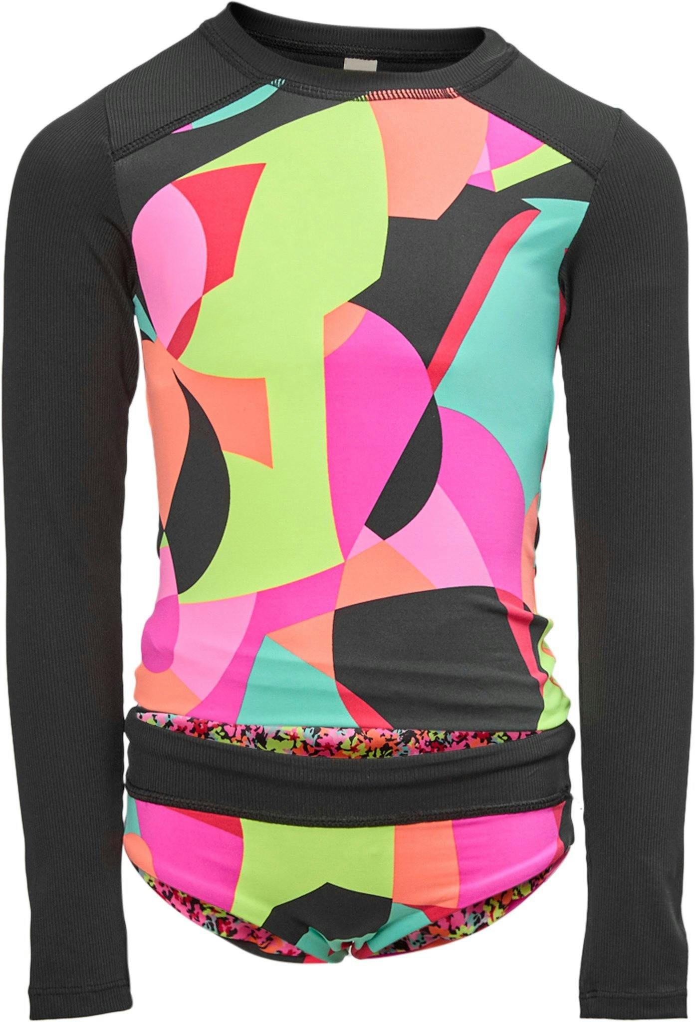 Product image for Odyssey Rubik Long-Sleeve Rashguard - Girls