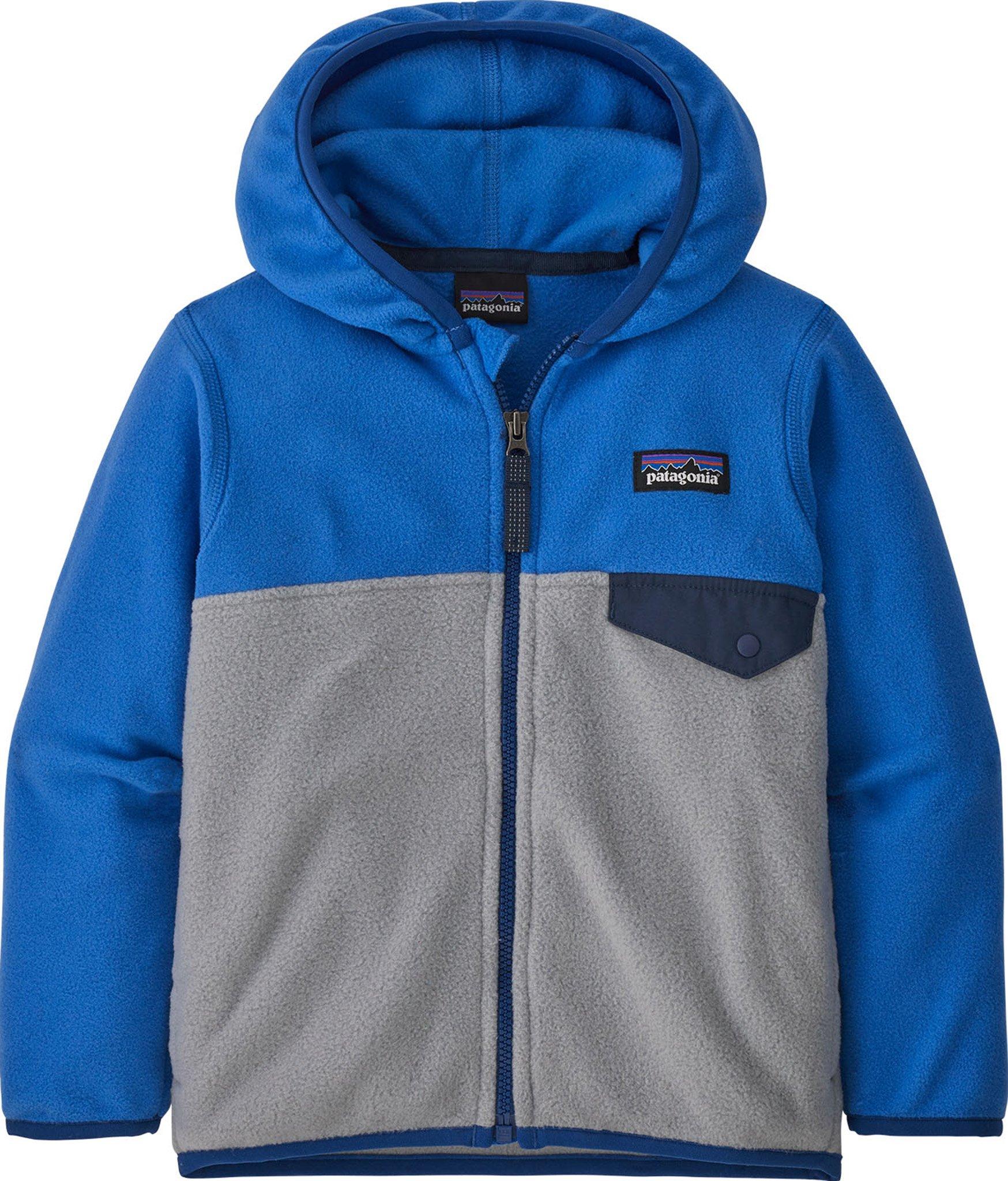 Product image for Micro D Snap-T Hooded Full Zip Fleece Sweatshirt - Baby