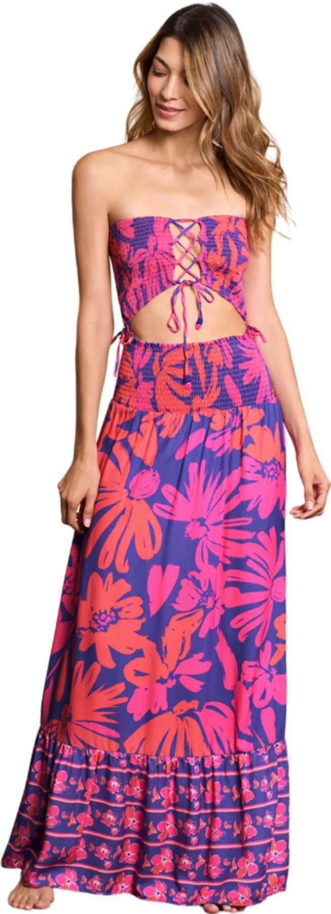 Product image for Maleah Coneflower Long Dress - Women's