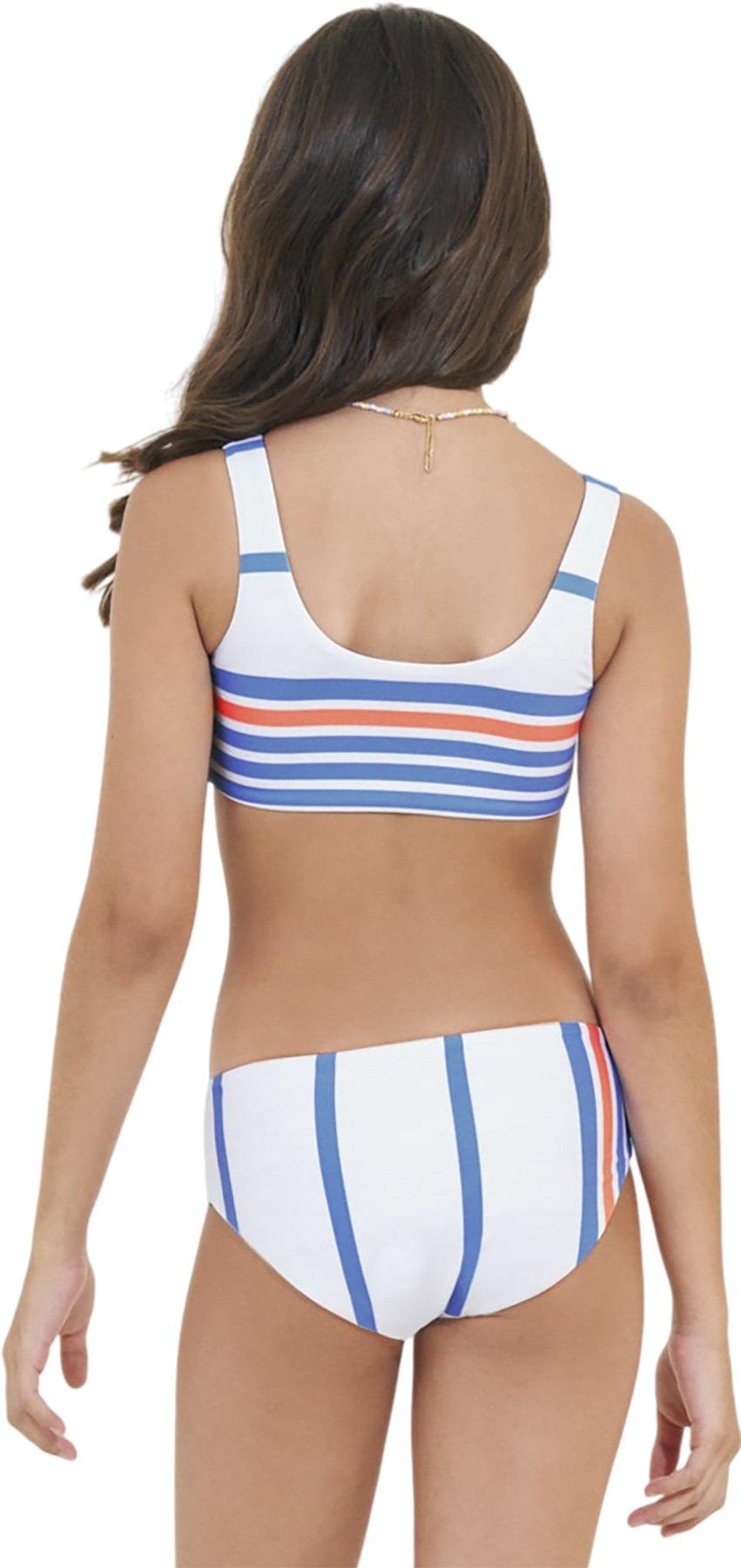 Product gallery image number 2 for product Coral Reef Bengal Stripe Bikini Set - Girls