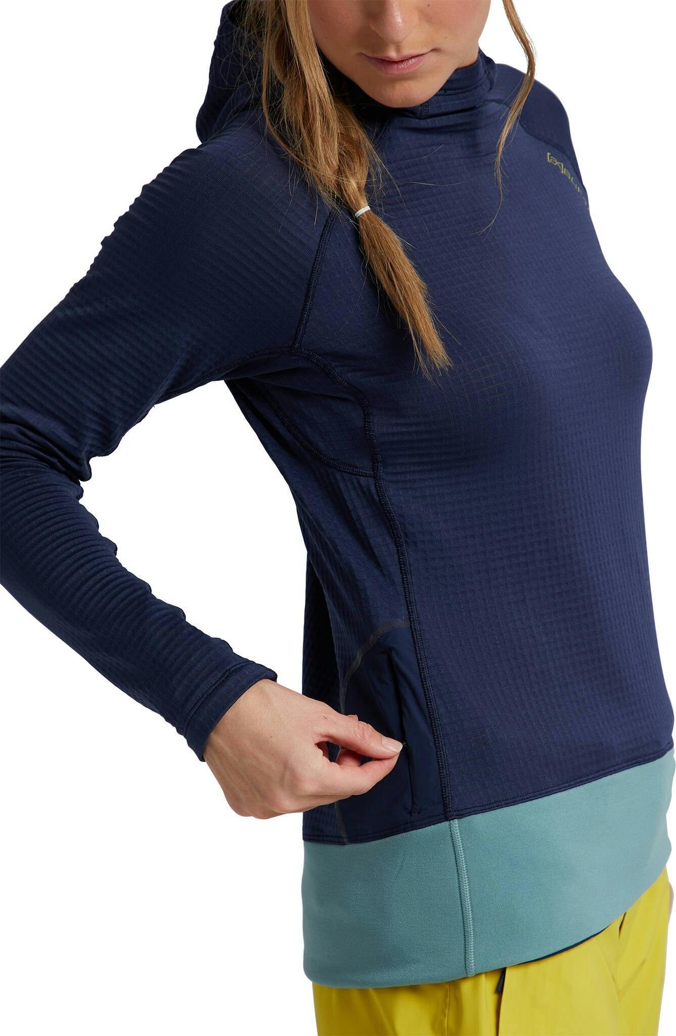 Product gallery image number 4 for product [ak] Helium Power Grid™ Pullover Fleece - Women's