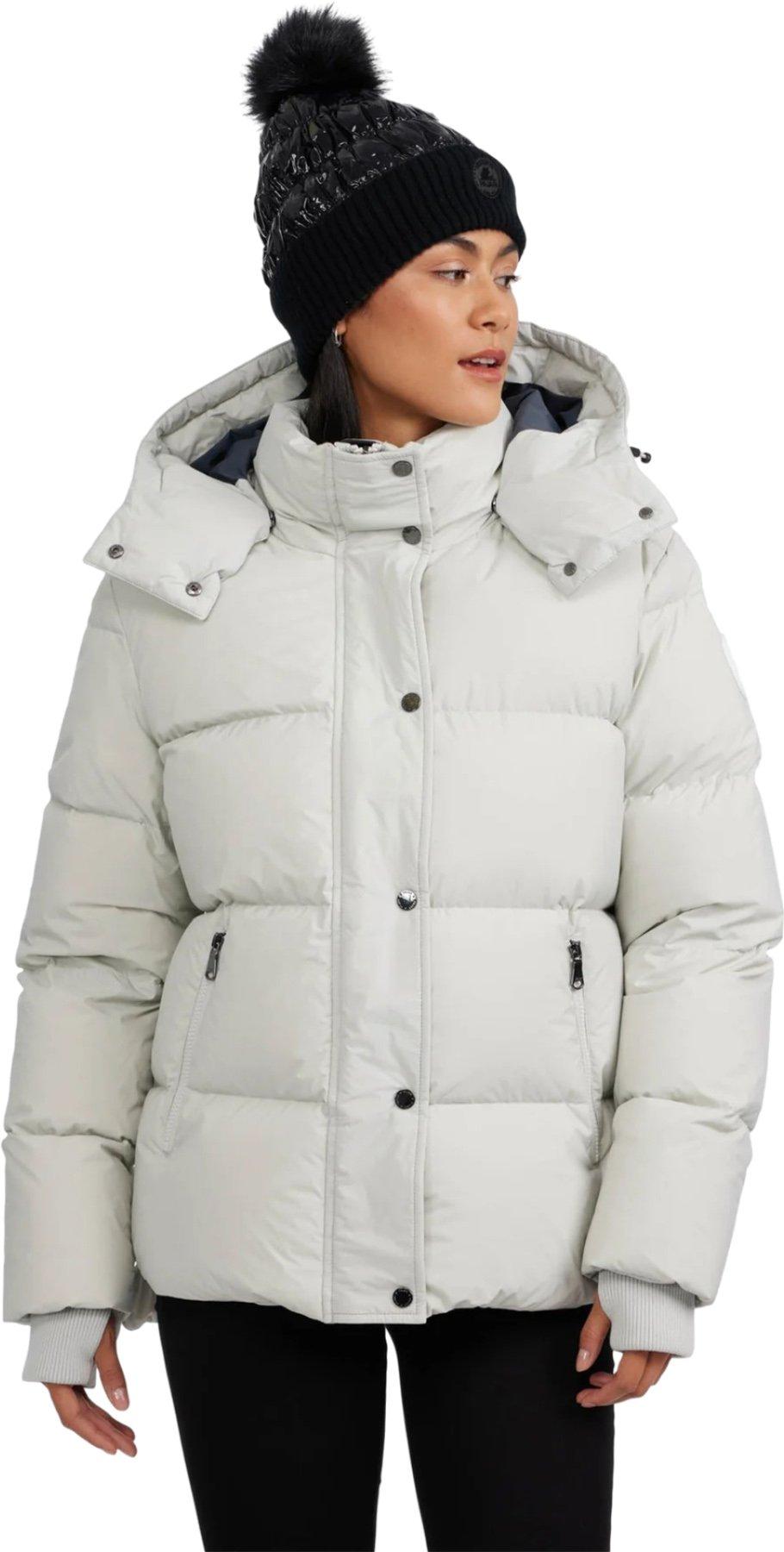 Product image for Adhara Boxy Fit Puffer Jacket with Detachable Hood - Women's