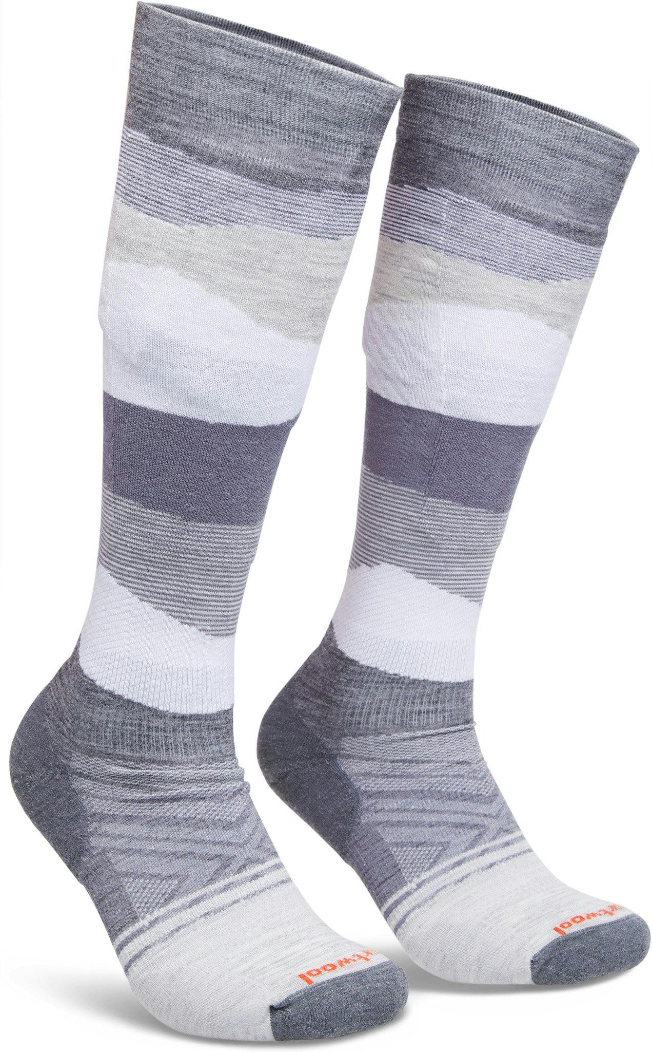 Image de produit pour Chaussettes de ski sous genou à matelassage ciblé avec imprimé OTC - Unisexe