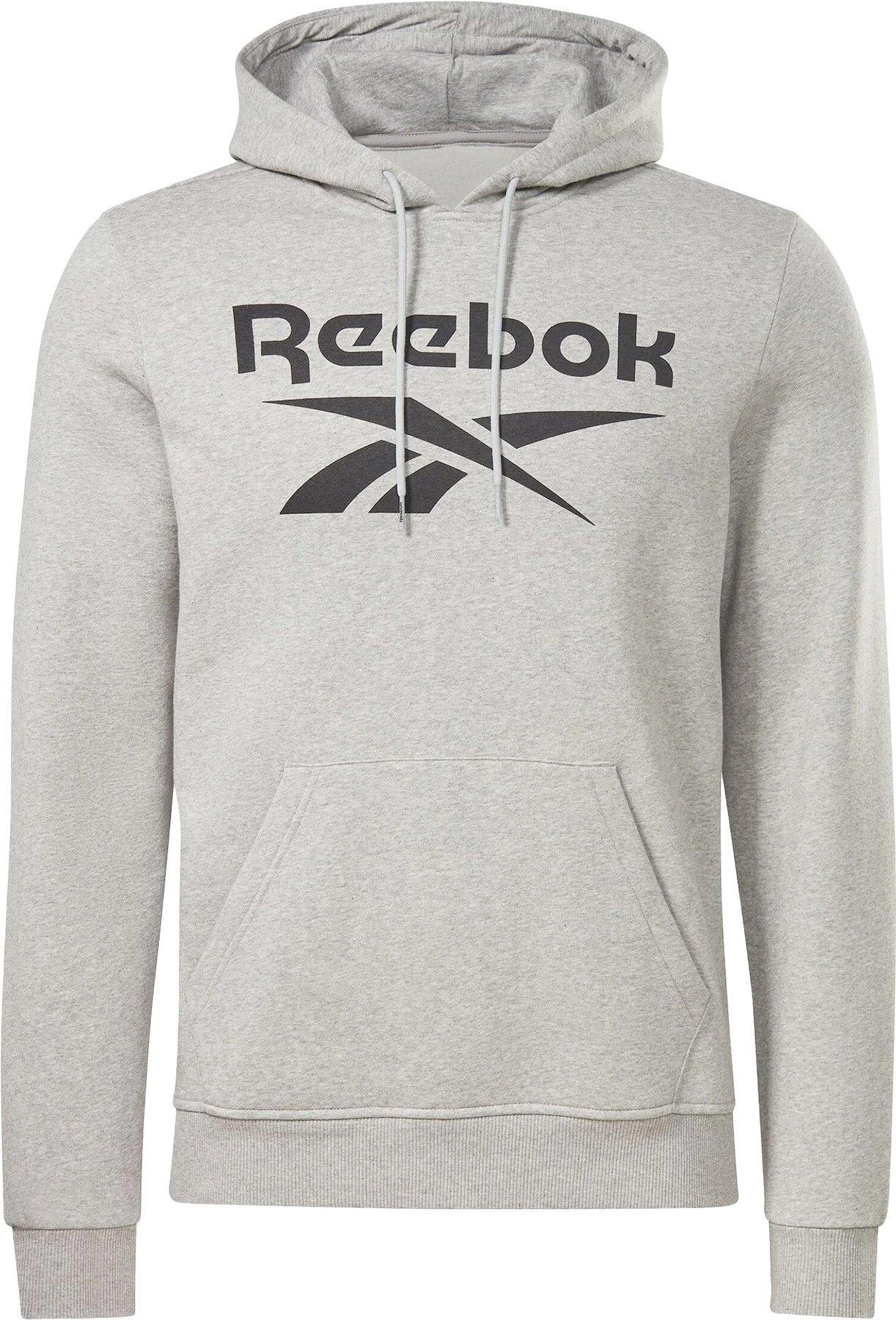 Product gallery image number 1 for product Reebok Identity Fleece Stacked Logo Pullover Hoodie - Men's