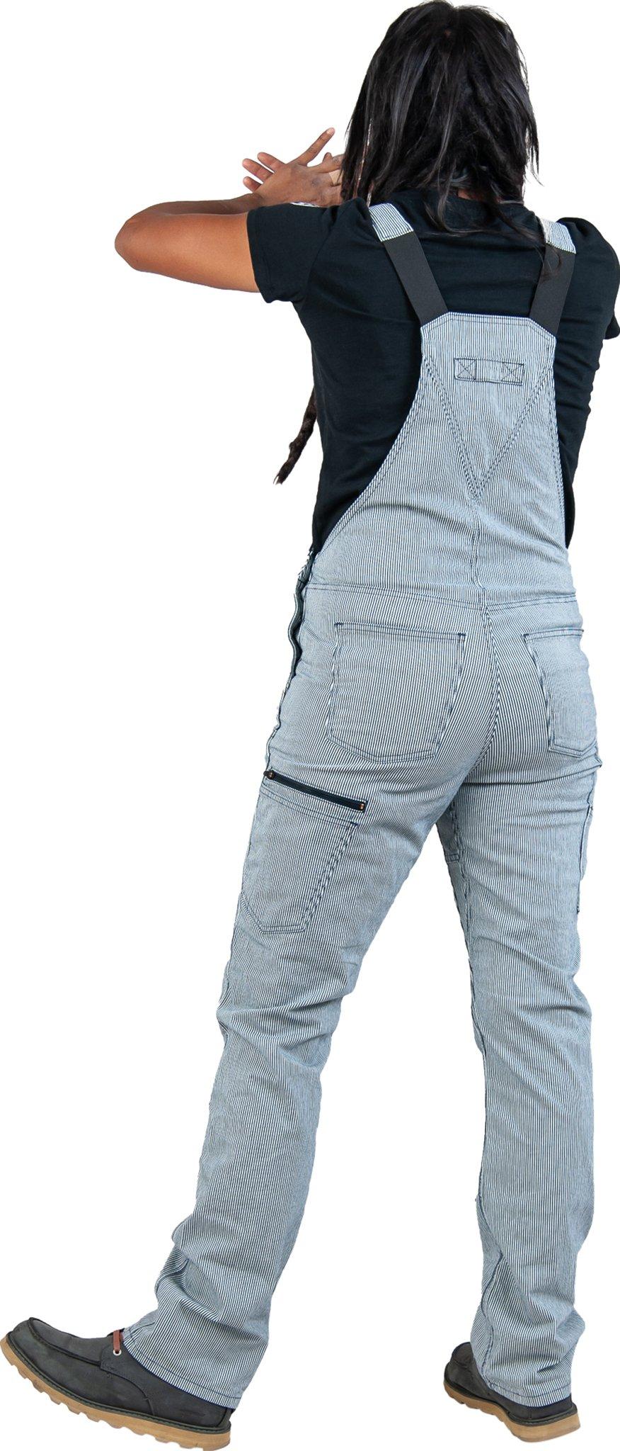 Numéro de l'image de la galerie de produits 3 pour le produit Salopette à rayures indigo Denim Freshley - Femme