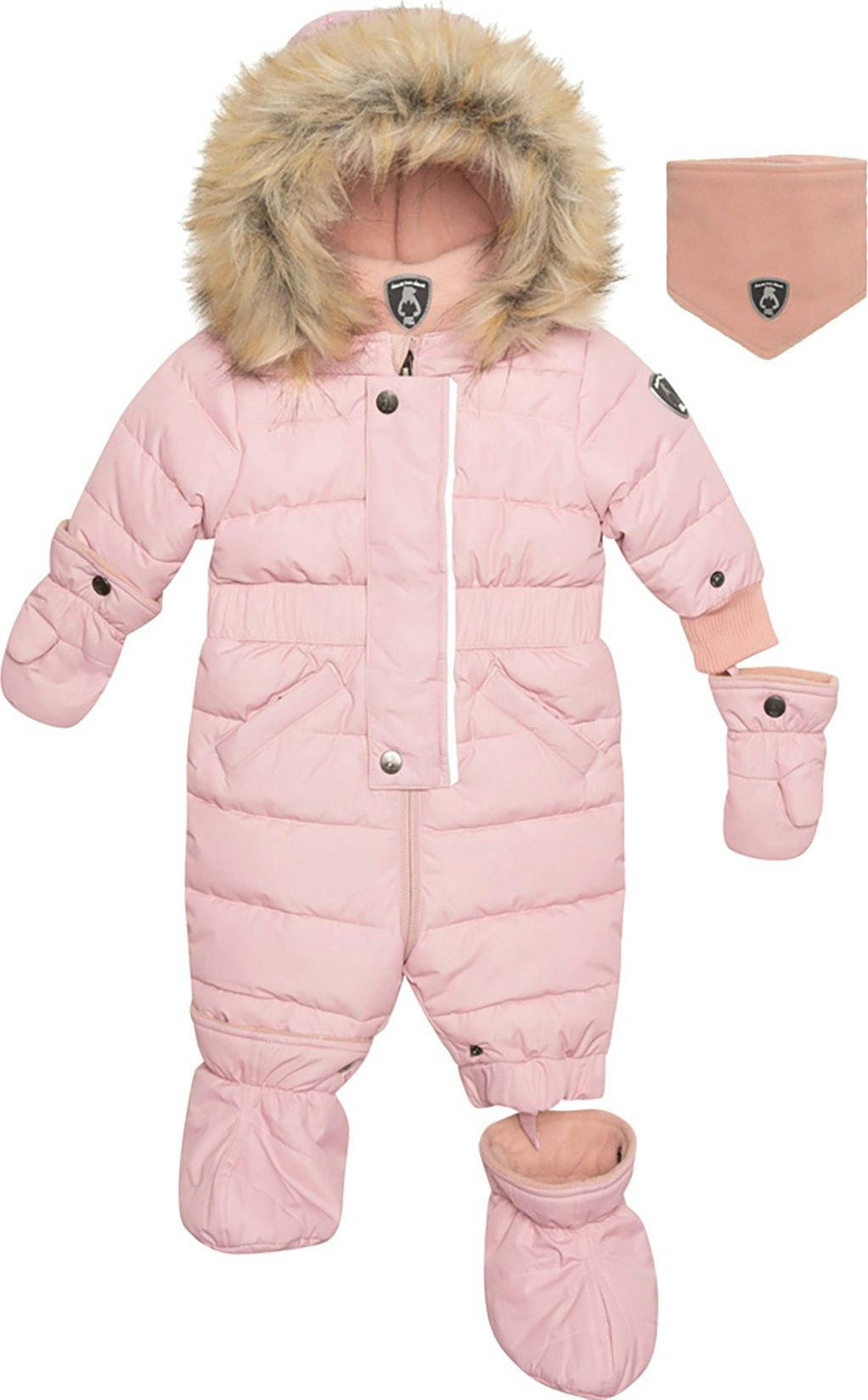 Product gallery image number 1 for product Solid One Piece Snowsuit - Baby