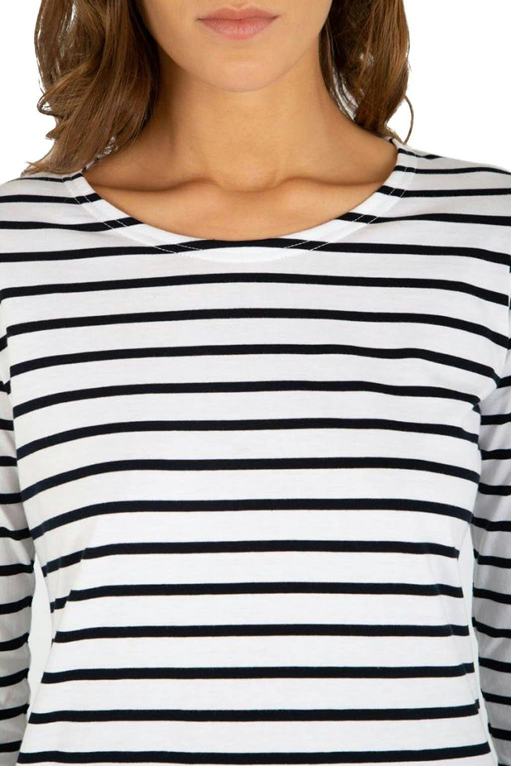 Product gallery image number 4 for product Plozevet Cotton Breton Striped Jersey - Women's