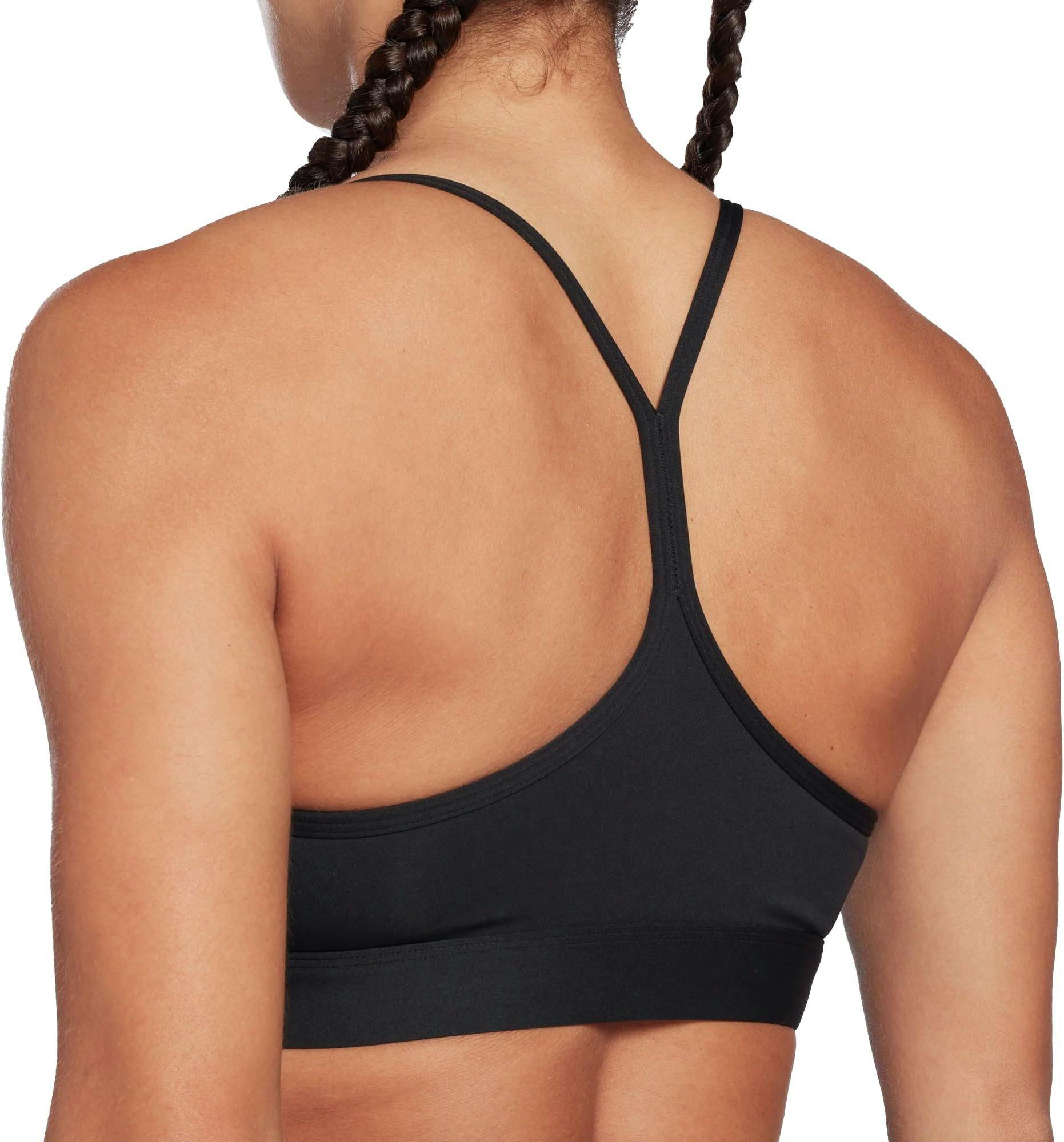 Product gallery image number 3 for product Reebok Lux Skinny Strap Medium-Support Sports Bra - Women’s