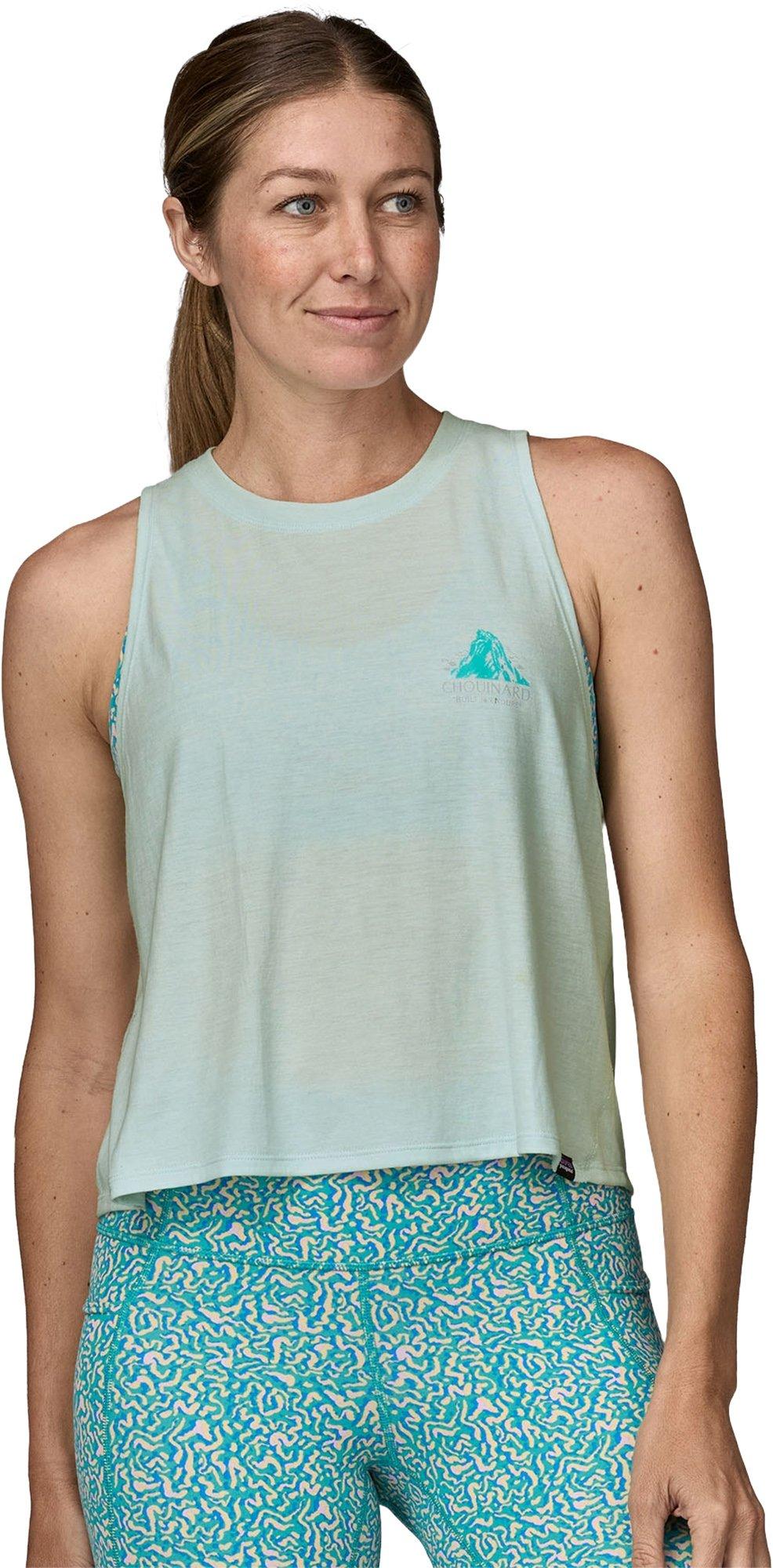 Product gallery image number 4 for product Capilene Cool Trail Cropped Tank - Women's