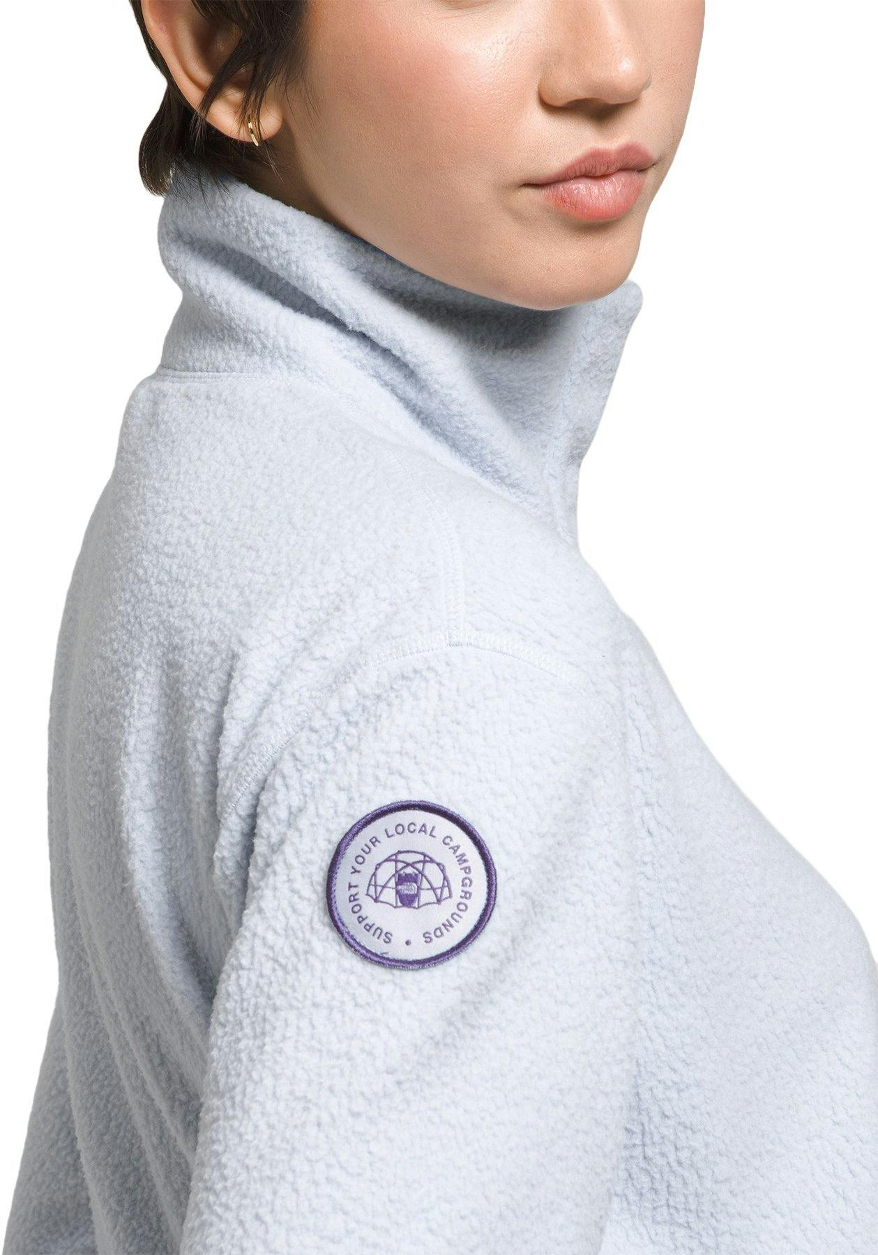 Numéro de l'image de la galerie de produits 4 pour le produit Manteau en molleton à poil 1/4 boutons-pression Pali - Femme