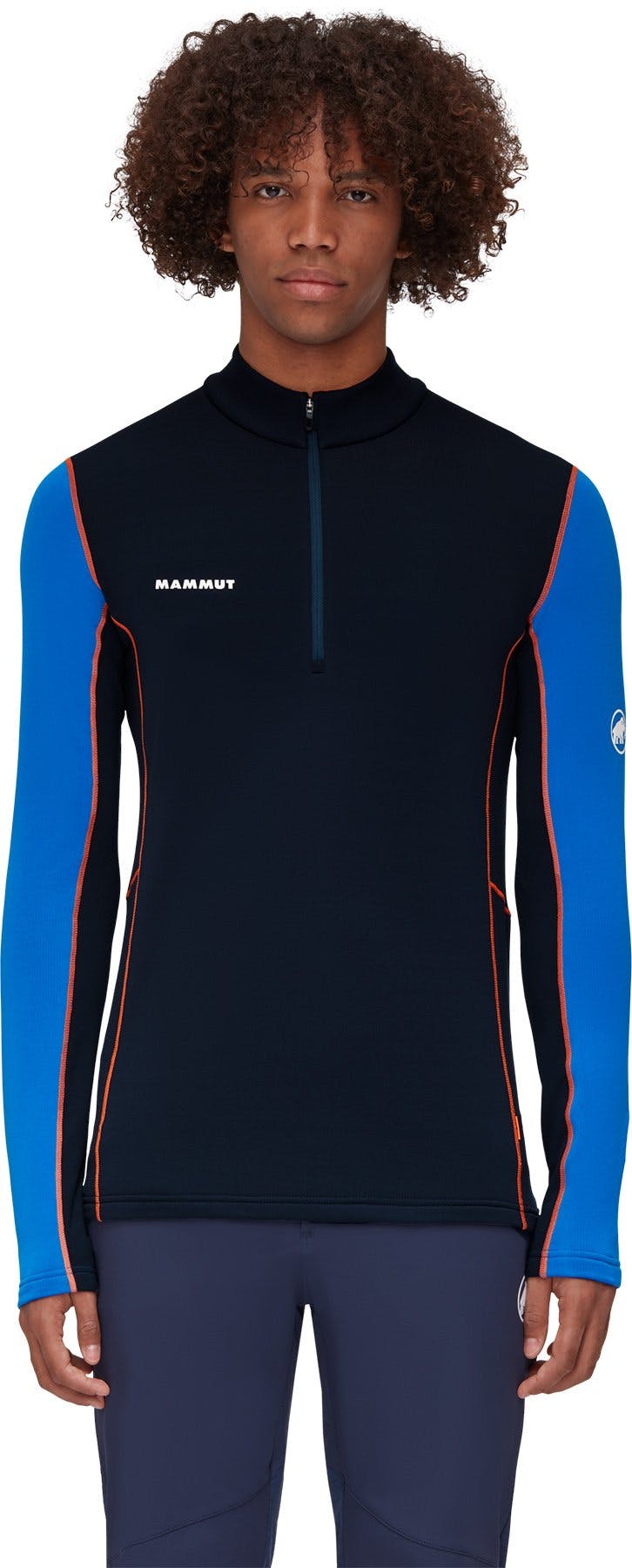 Product gallery image number 3 for product Aenergy ML Half Zip Pull - Men's