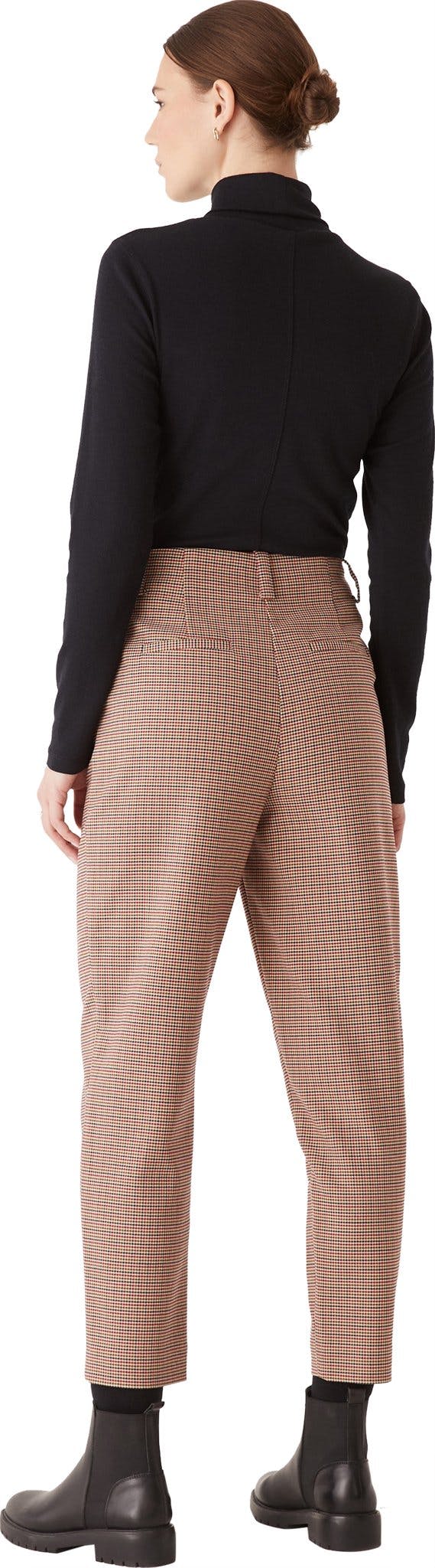 Product gallery image number 2 for product Amelia Balloon Fit Plaid Pant - Women's