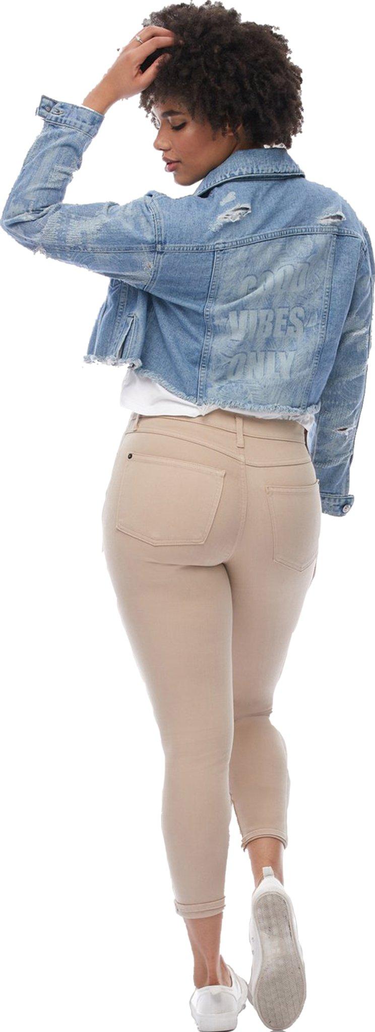 Numéro de l'image de la galerie de produits 3 pour le produit Jean à coupe étroite taille classique Rachel 27" - Femme