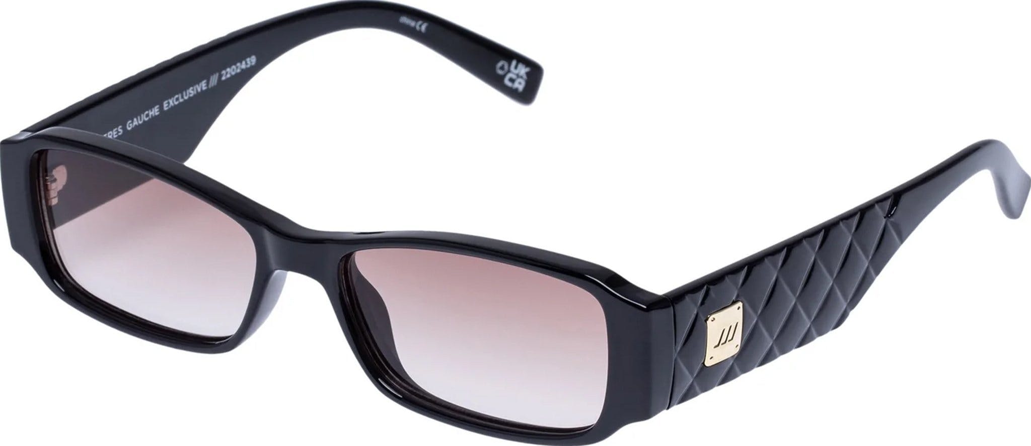 Product gallery image number 2 for product Tres Gauche Black Sunglasses - Unisex