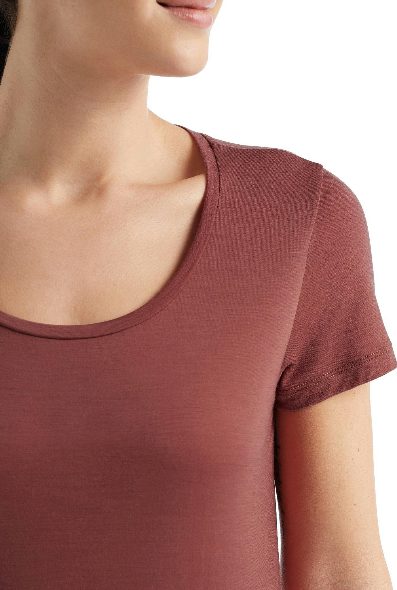 Product gallery image number 4 for product Sphere II SS Scoop Neck Tee - Women's