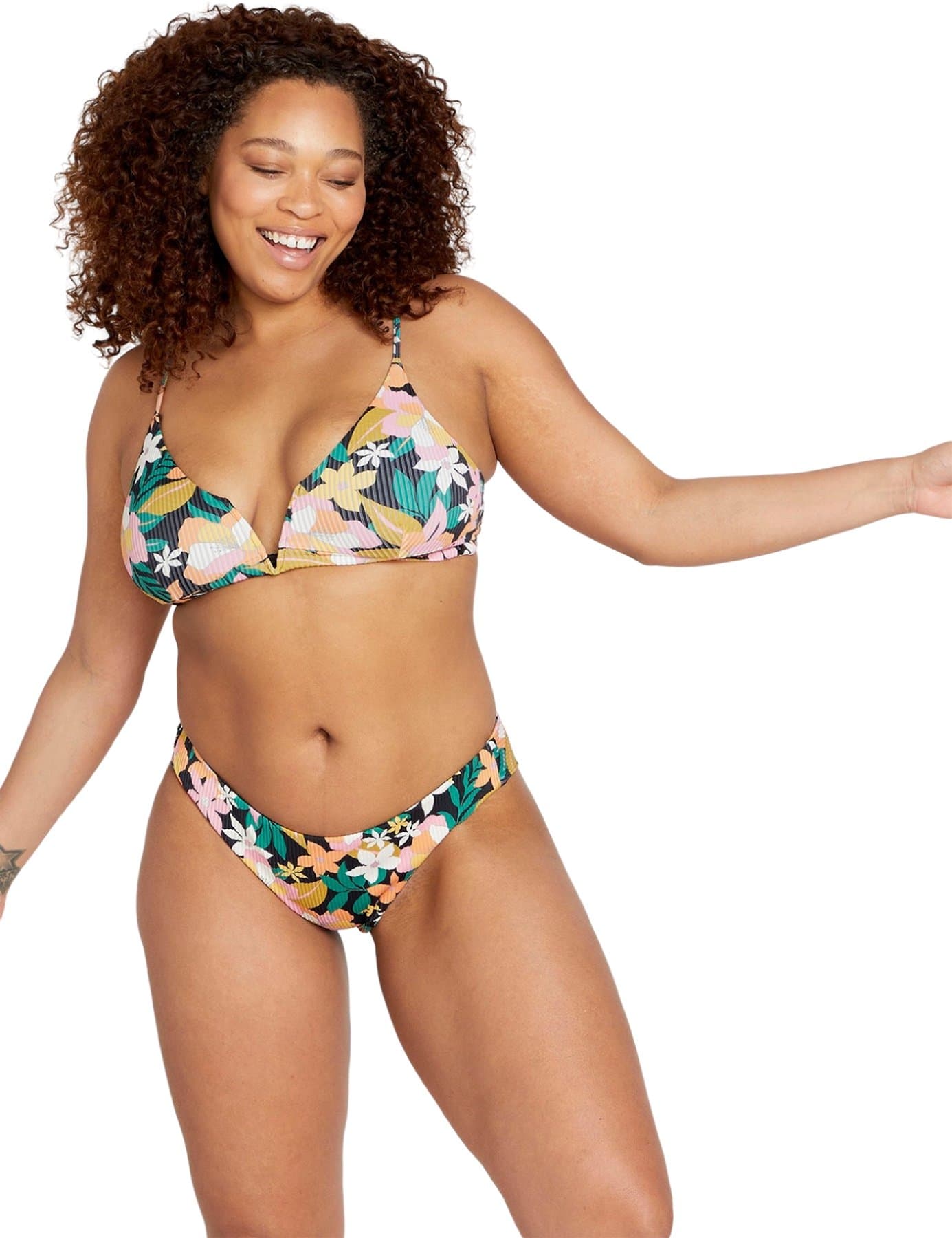 Numéro de l'image de la galerie de produits 2 pour le produit Haut de bikini écourté Had Me At Aloha - Femme