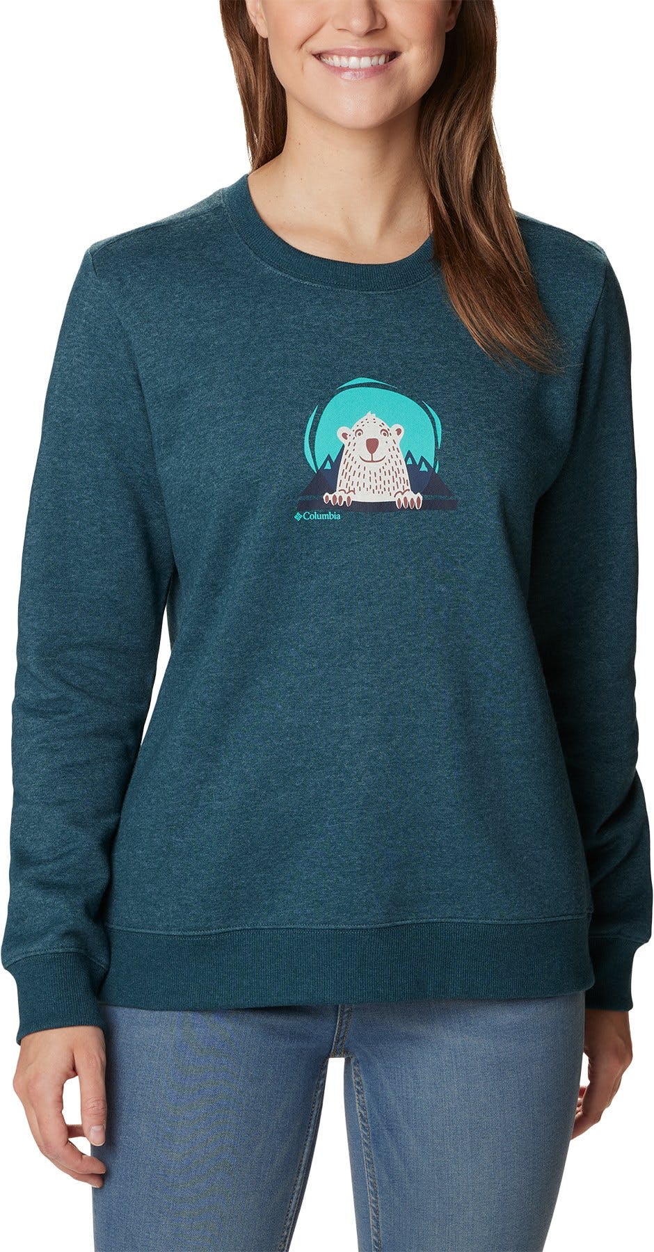 Product image for Hart Mountain II Graphic Crew Neck Sweatshirt - Women's