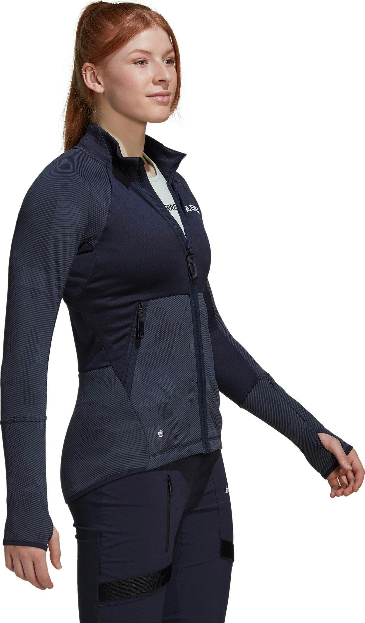Product gallery image number 3 for product Terrex Tech Flooce Hiking Fleece Jacket - Women's