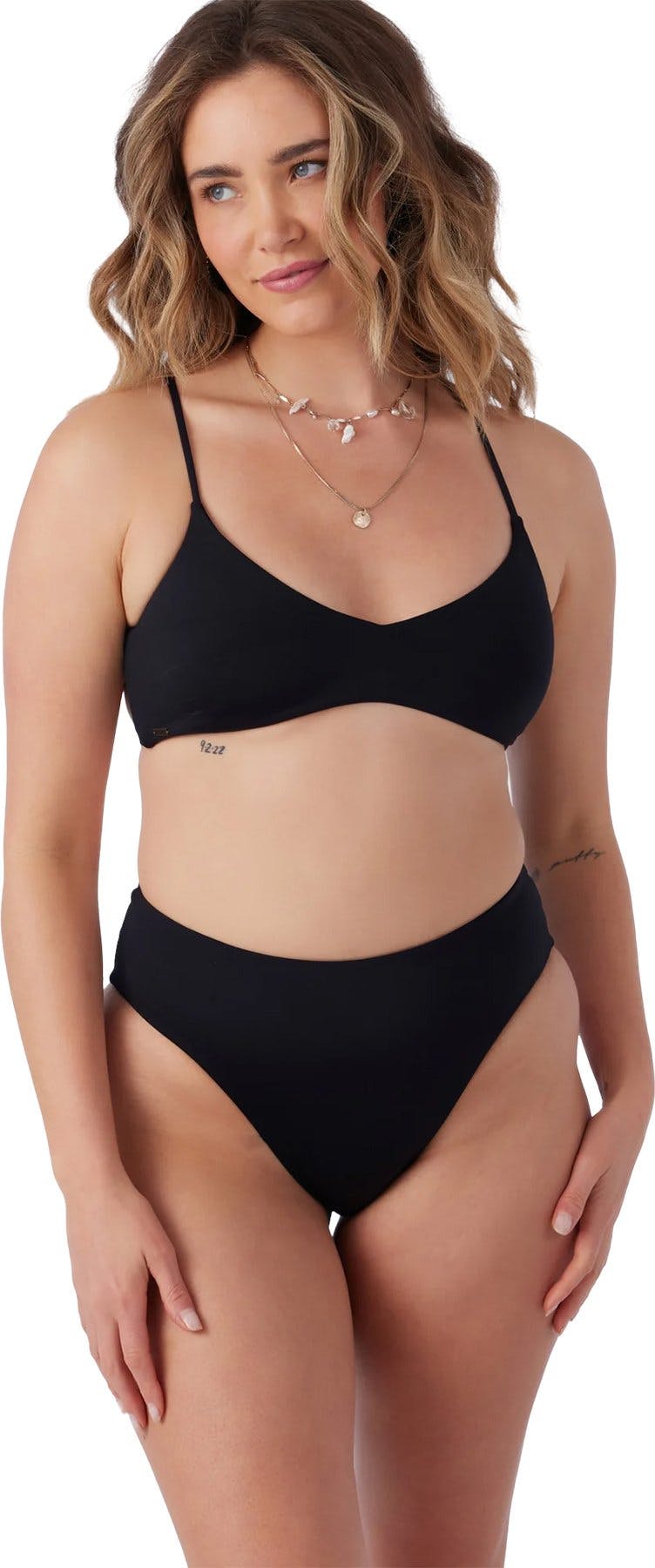 Image de produit pour Haut de bikini uni Saltwater Solids Huntington - Femme