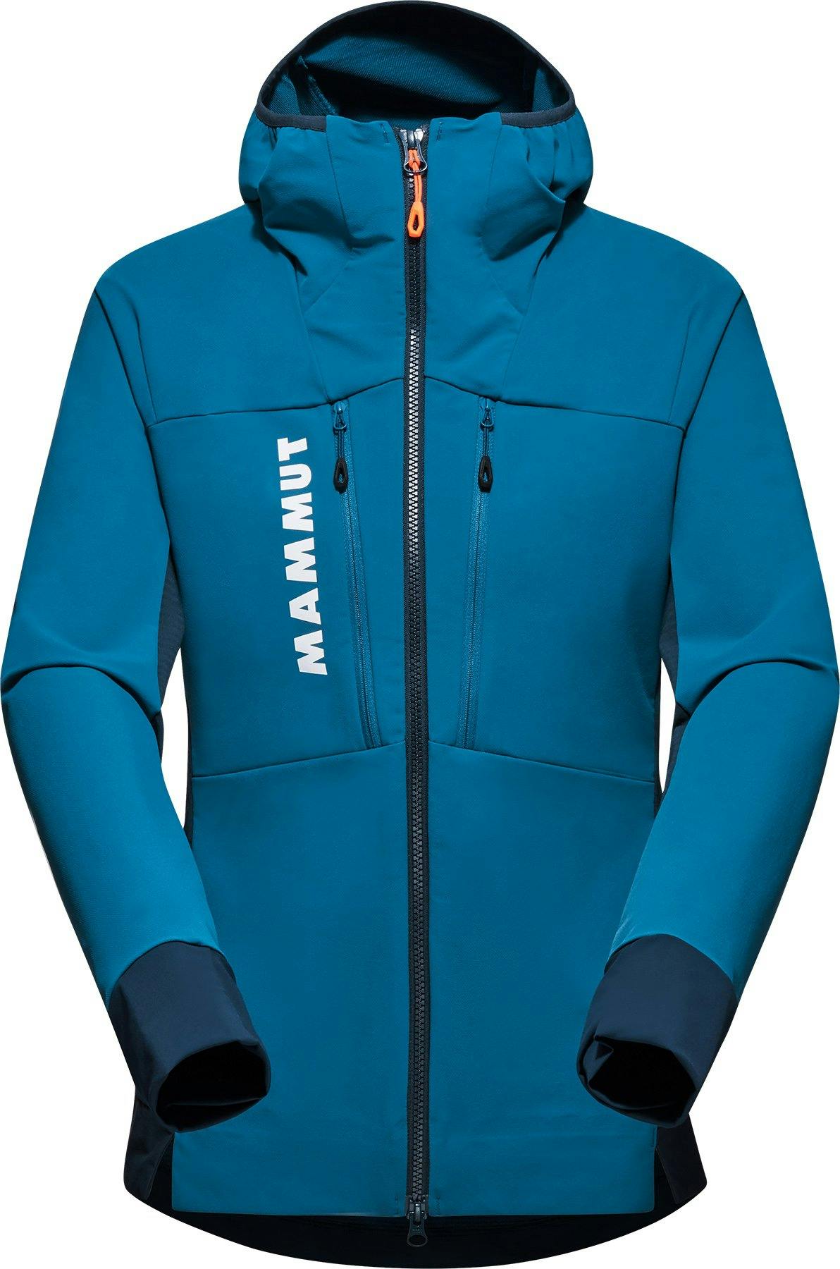 Image de produit pour Manteau à capuchon hybride coquille souple Aenergy - Femme