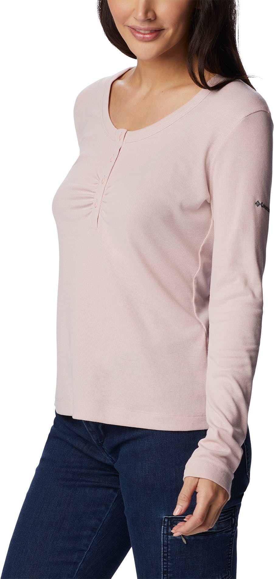 Product gallery image number 3 for product Calico Basin Ribbed Long Sleeve Top - Women's