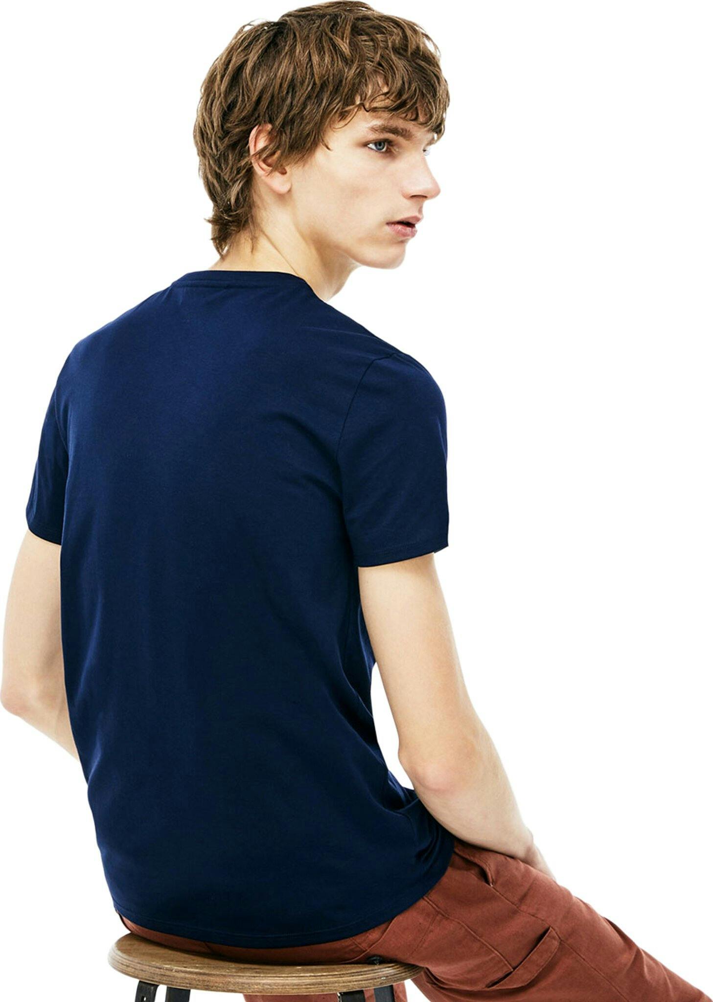 Product gallery image number 6 for product Crew Neck Pima Cotton T-Shirt - Men's