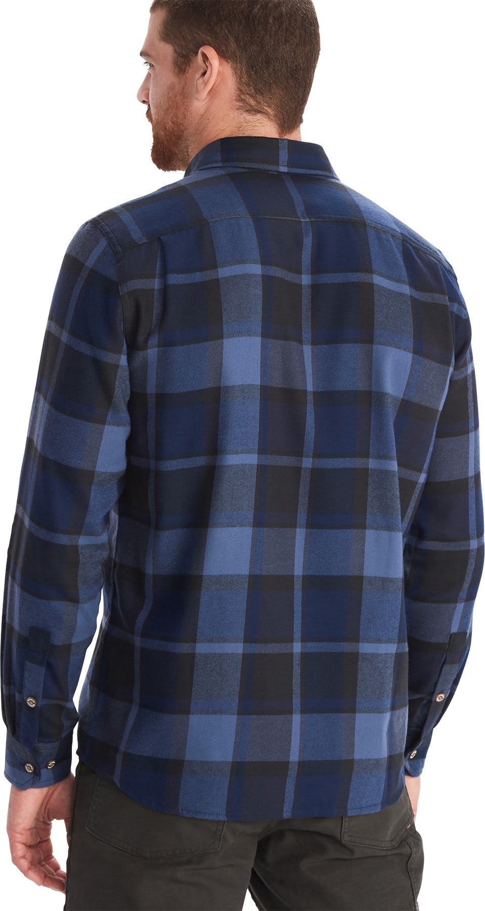 Product gallery image number 3 for product Fairfax Big Size Midweight Flannel Shirt - Men's
