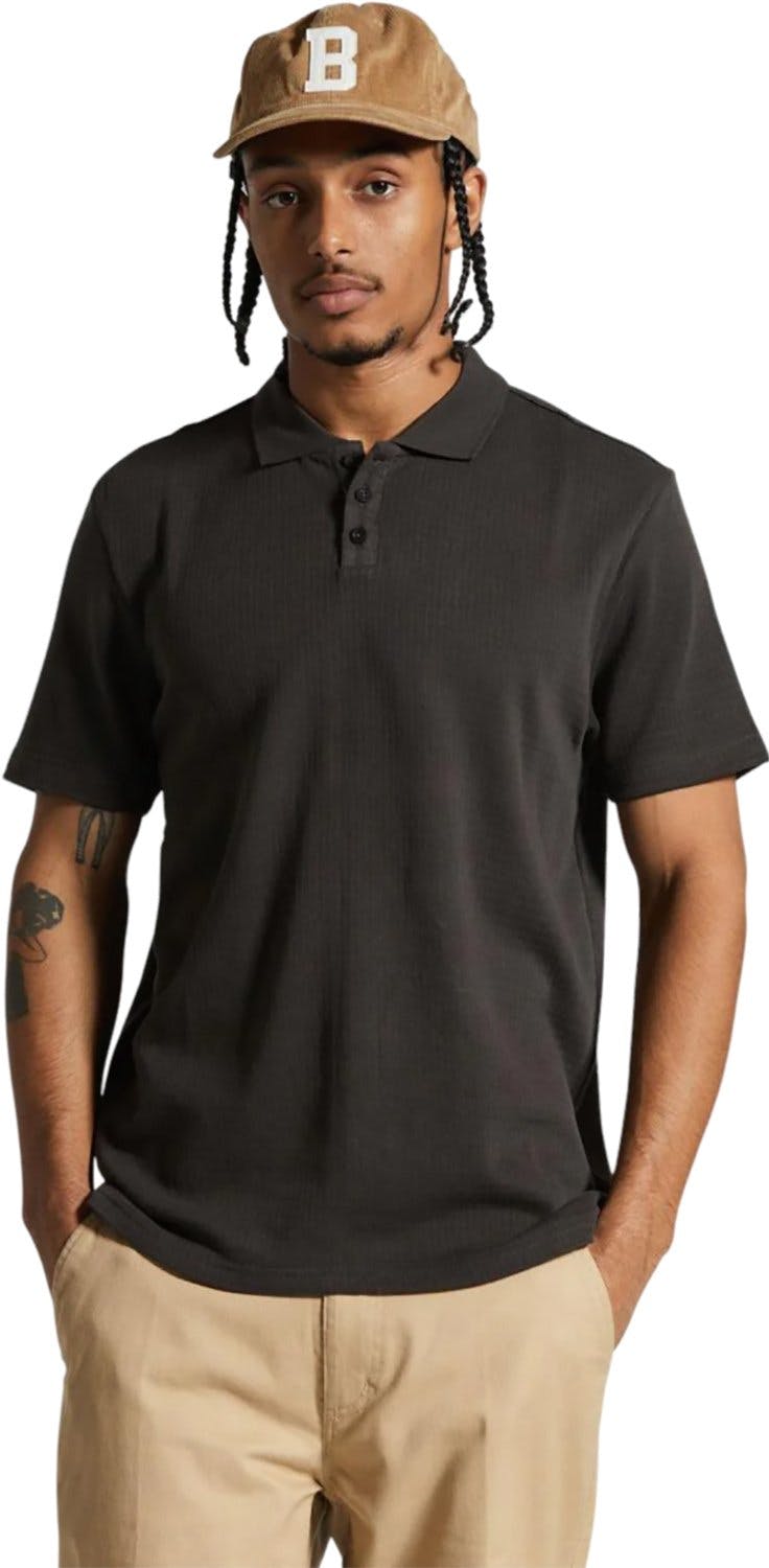 Product gallery image number 2 for product Waffle Knit Short-Sleeve Polo - Men's