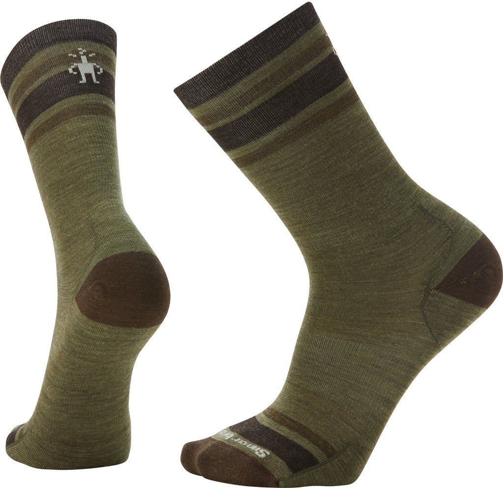 Product image for Everyday Top Split Stripe Crew Socks - Unisex