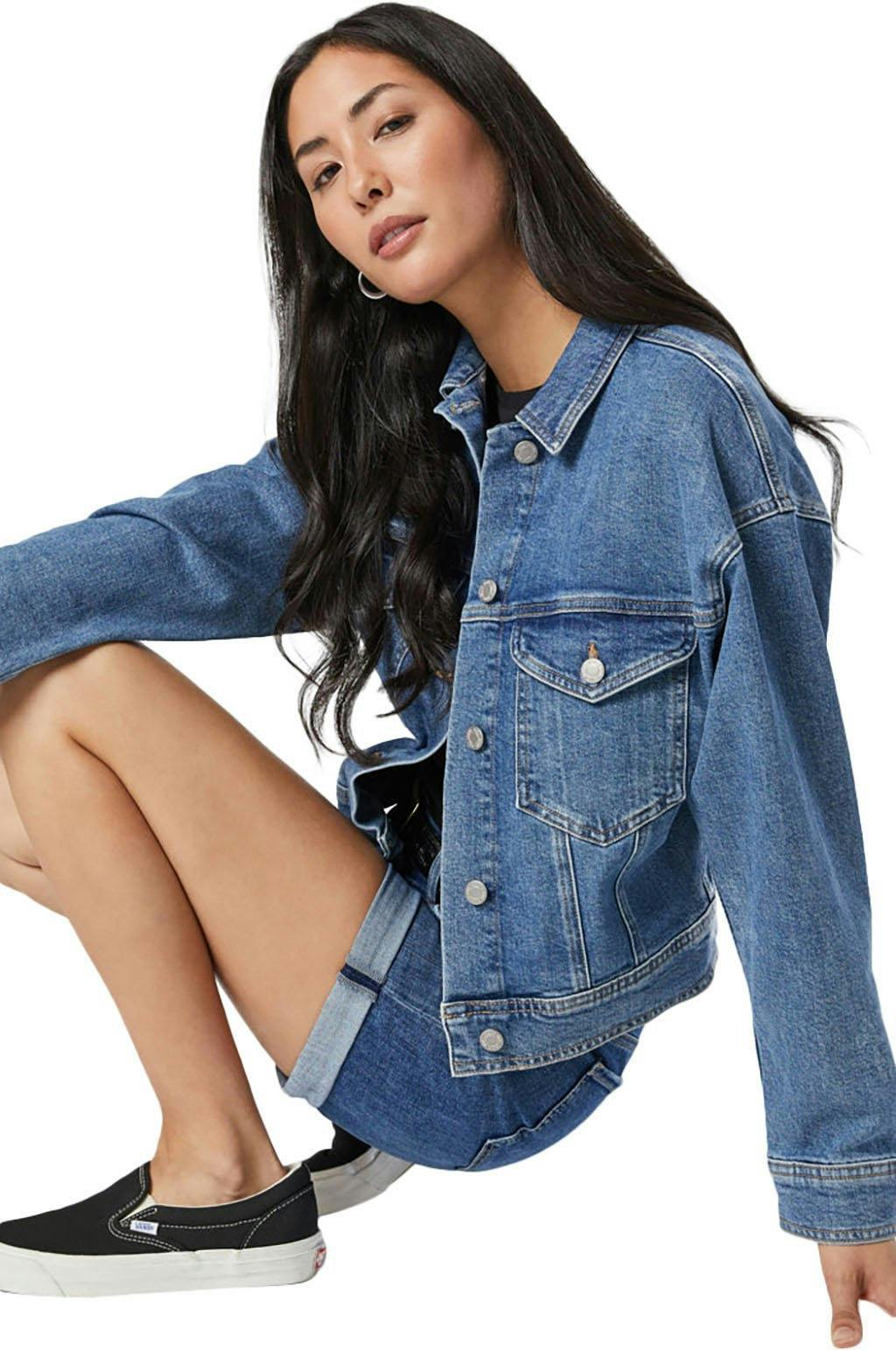 Numéro de l'image de la galerie de produits 3 pour le produit Short en jeans coupe garçonne Pixie - Femme