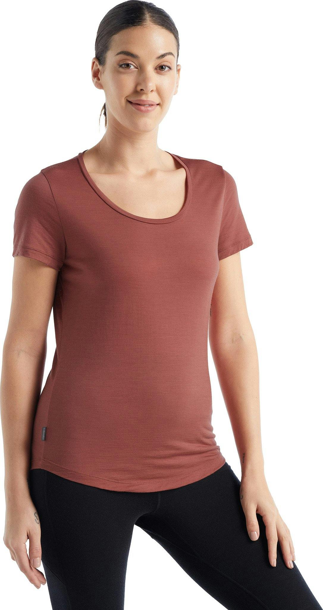 Product gallery image number 3 for product Sphere II SS Scoop Neck Tee - Women's