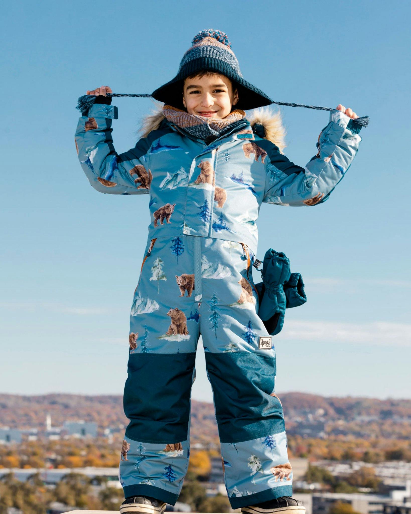 Product gallery image number 5 for product One Piece Snowsuit - Little Kids