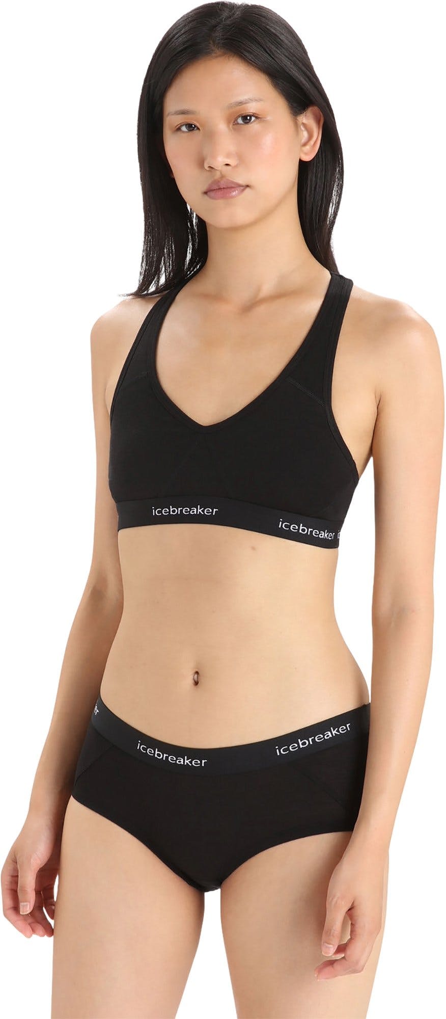 Image de produit pour Brassière en laine mérinos Sprite Racerback - Femme