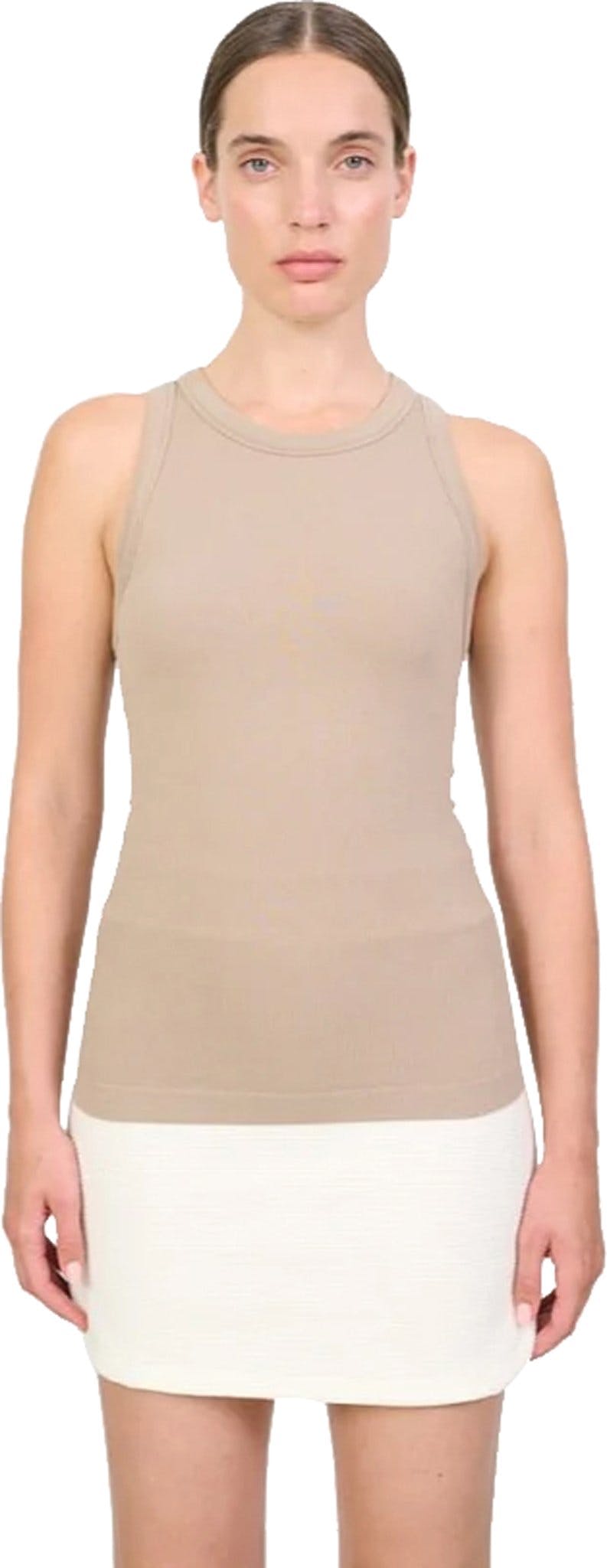 Image de produit pour Camisole côtelé doux en micromodal Maia - Femme