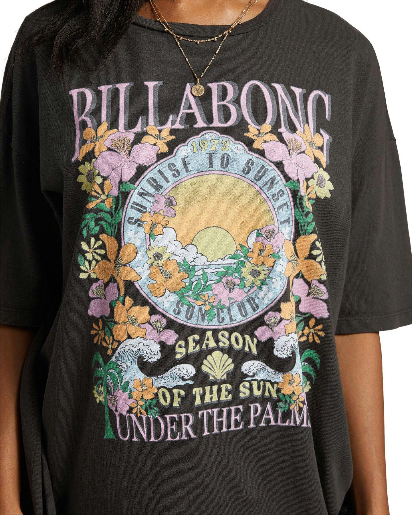 Product gallery image number 2 for product Under The Palms Oversized T-Shirt - Women's