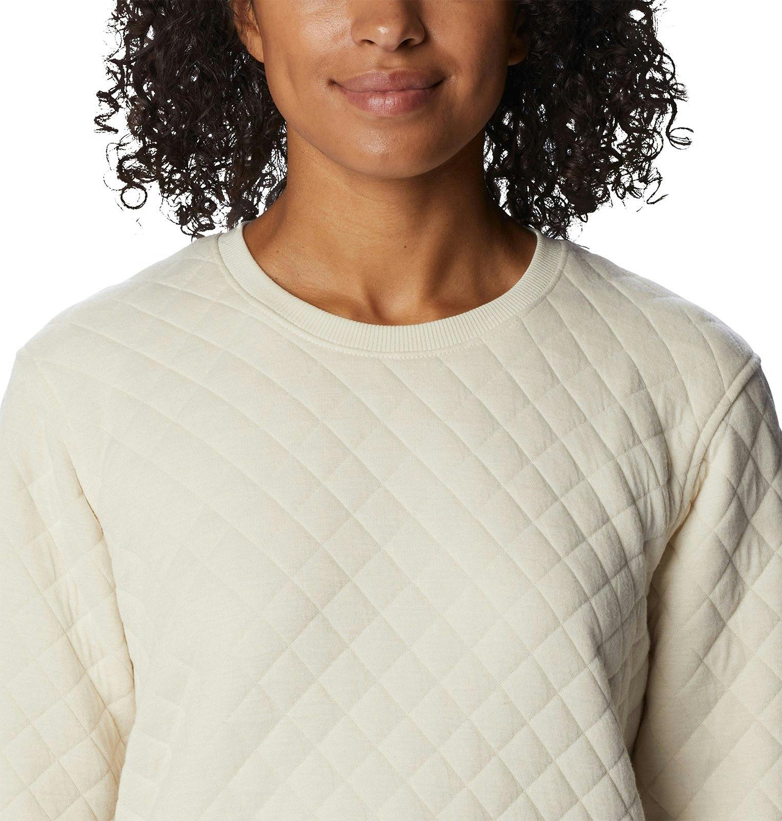 Product gallery image number 3 for product Lodge Quilted Crew Sweatshirt - Women's