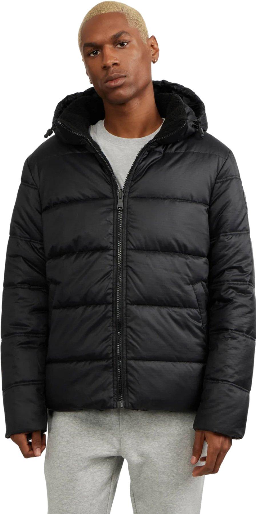 Image de produit pour Manteau matelassé réversible à capuchon amovible Orion - Homme