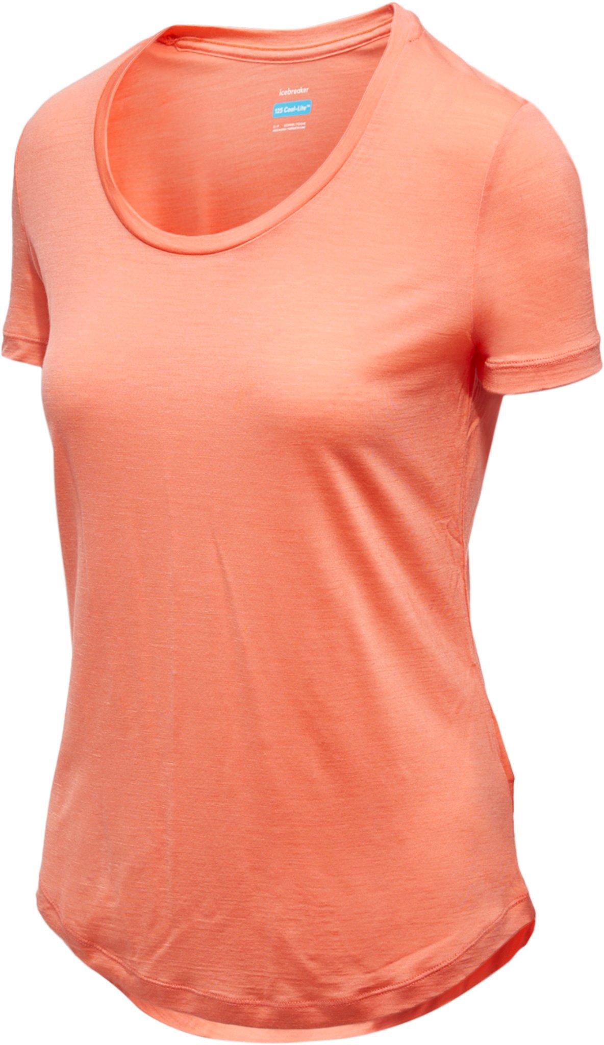 Product gallery image number 7 for product Merino 125 Cool-Lite Sphere III Short Sleeve Scoop Tee - Women's