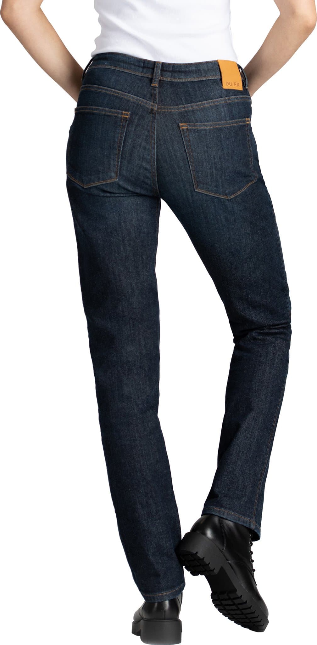 Product gallery image number 2 for product Fireside Denim Slim Straight Jeans - Women’s