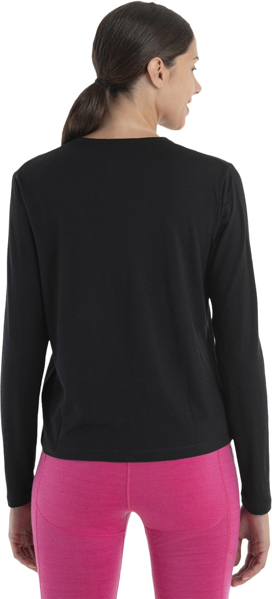 Product gallery image number 2 for product Merino 200 Zoneknit Energy Wind Long Sleeve Tee - Women's