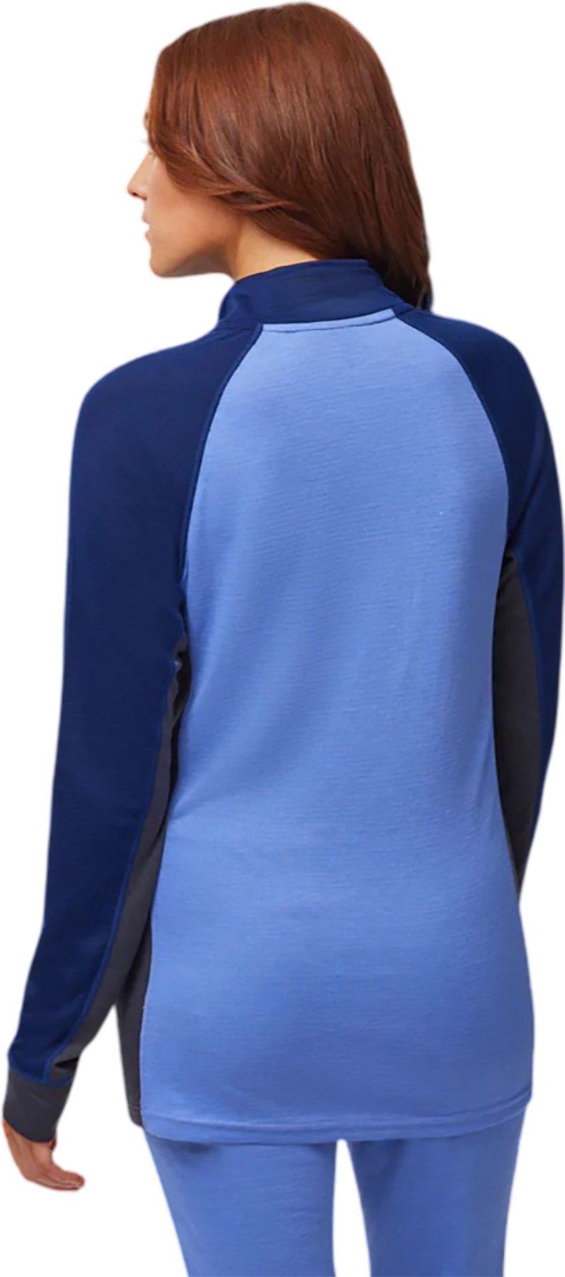 Product gallery image number 3 for product MerinoMix Pro Zip Top Base Layer - Women's